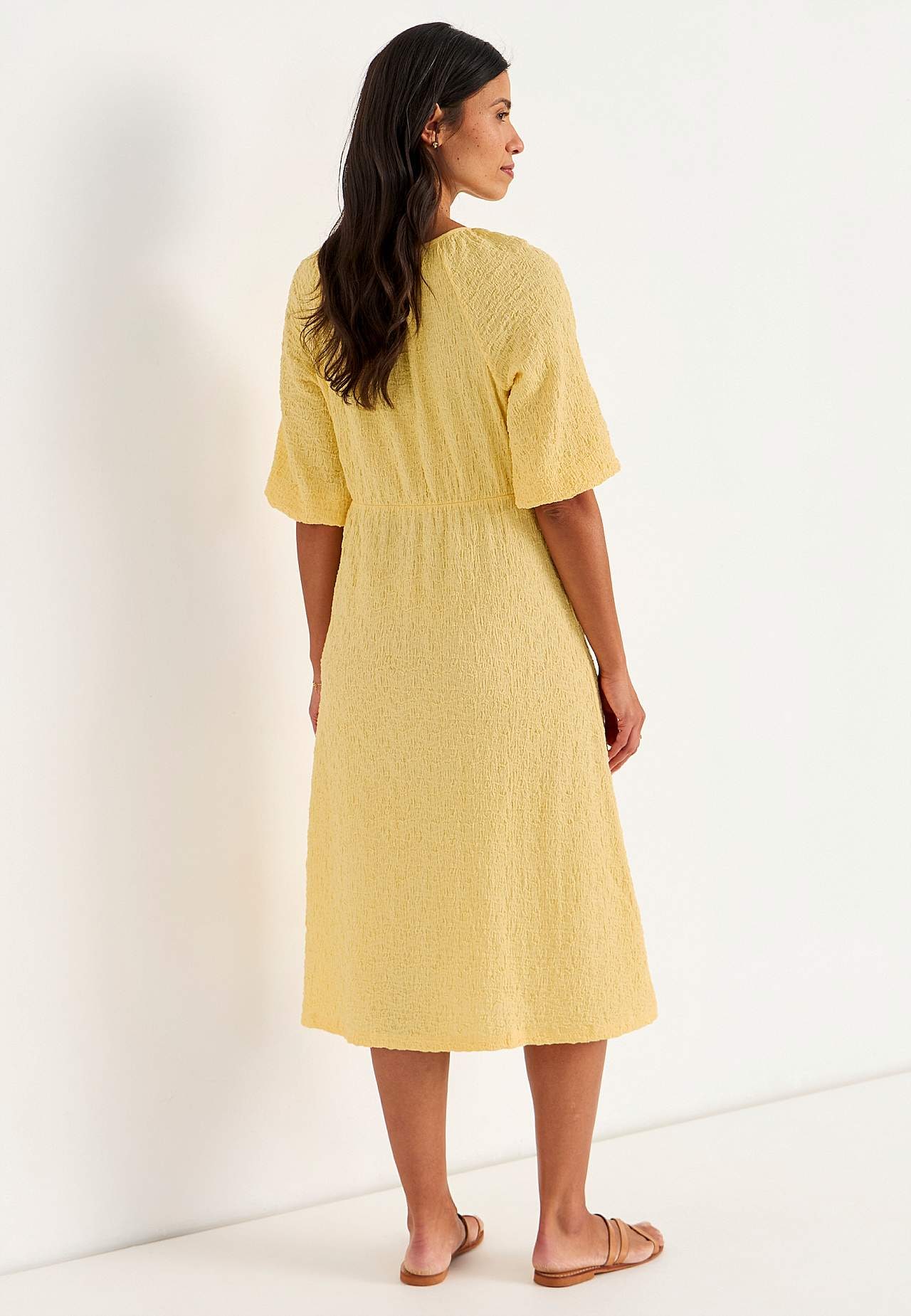 Dżersejowa sukienka ze strukturą