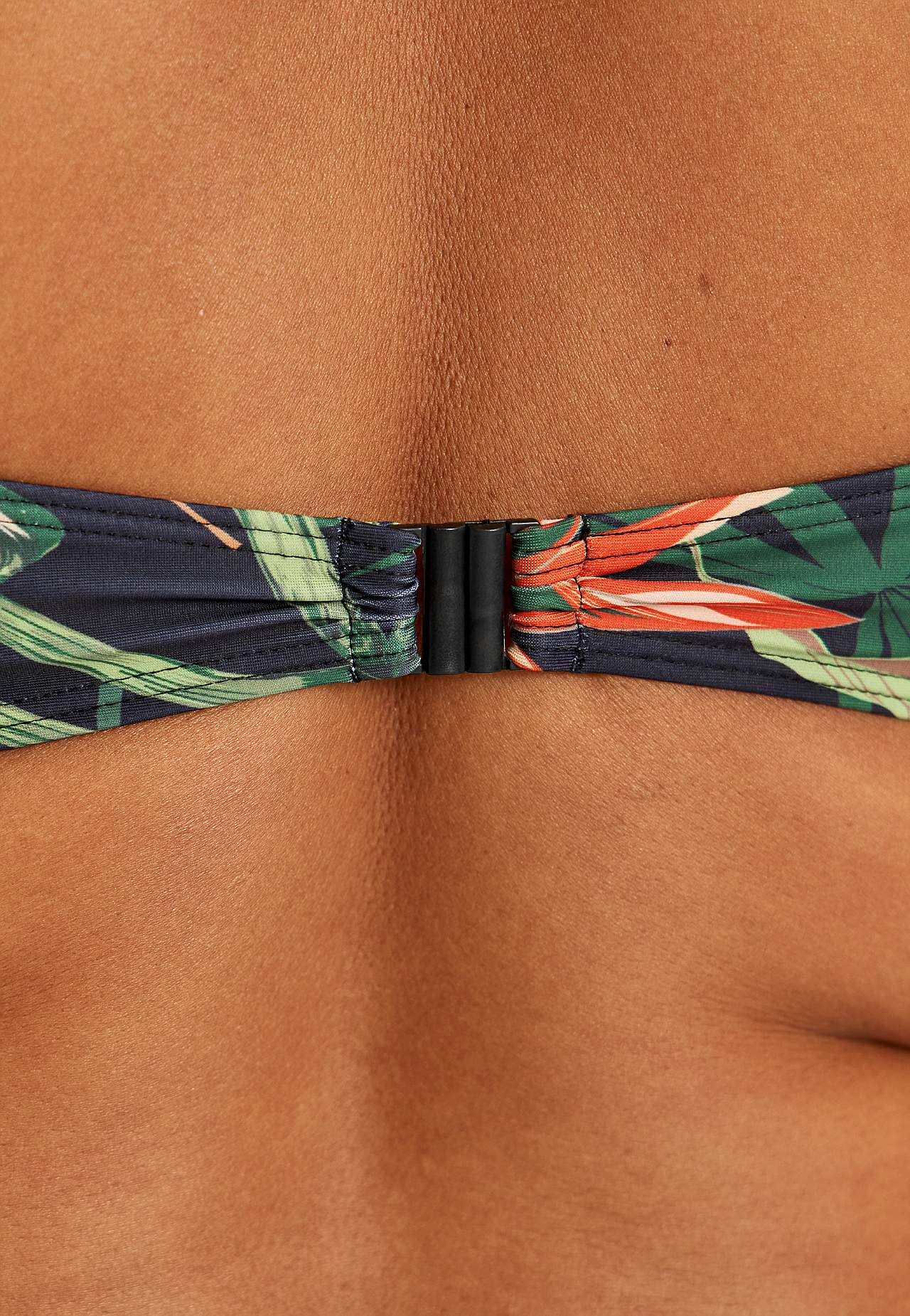 Wzorzysty biustonosz bikini