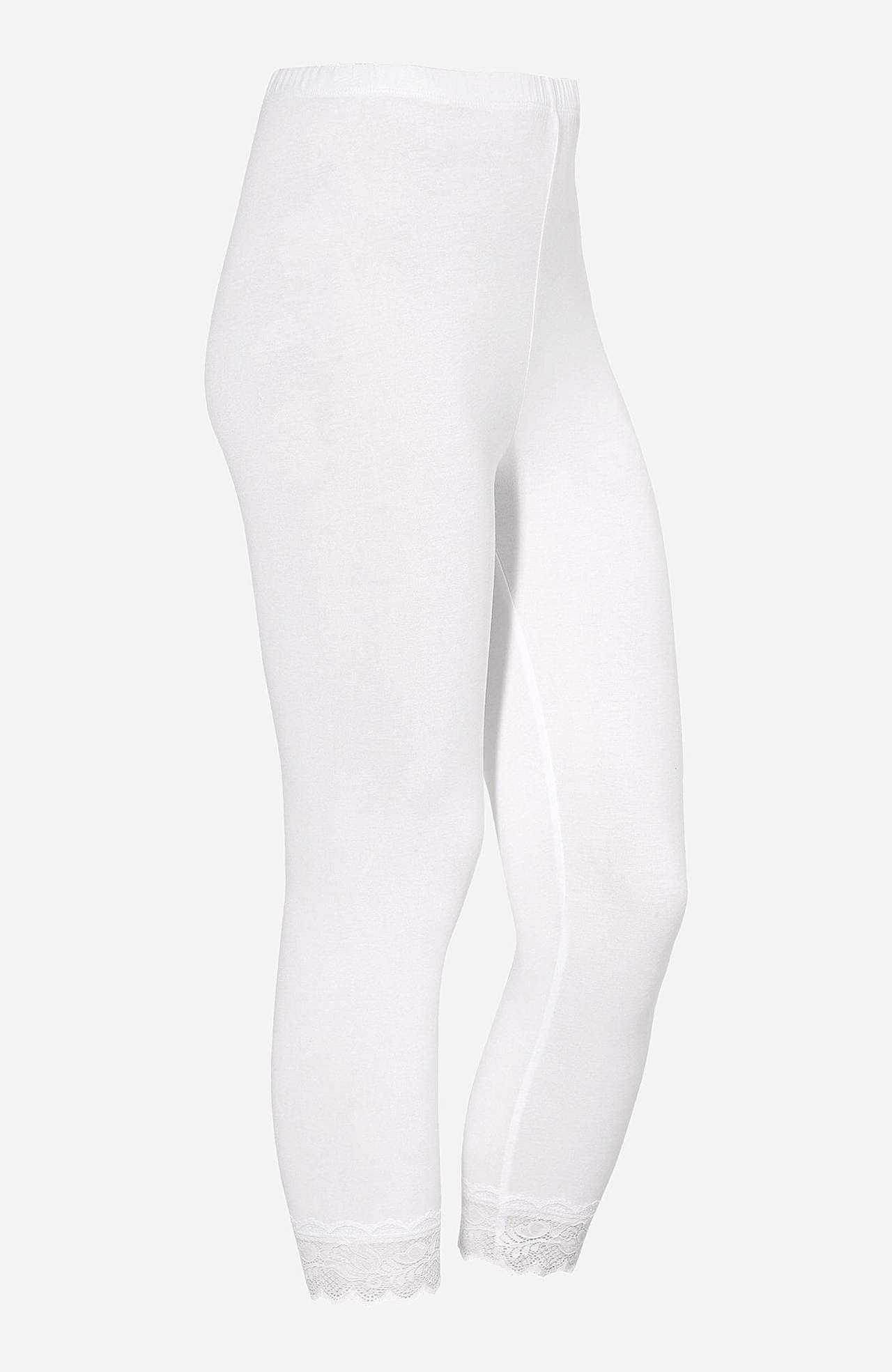 Legginsy rybaczki z koronką susanne