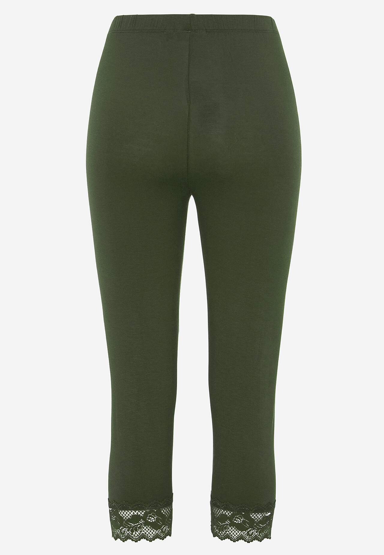 Legginsy rybaczki z koronką susanne
