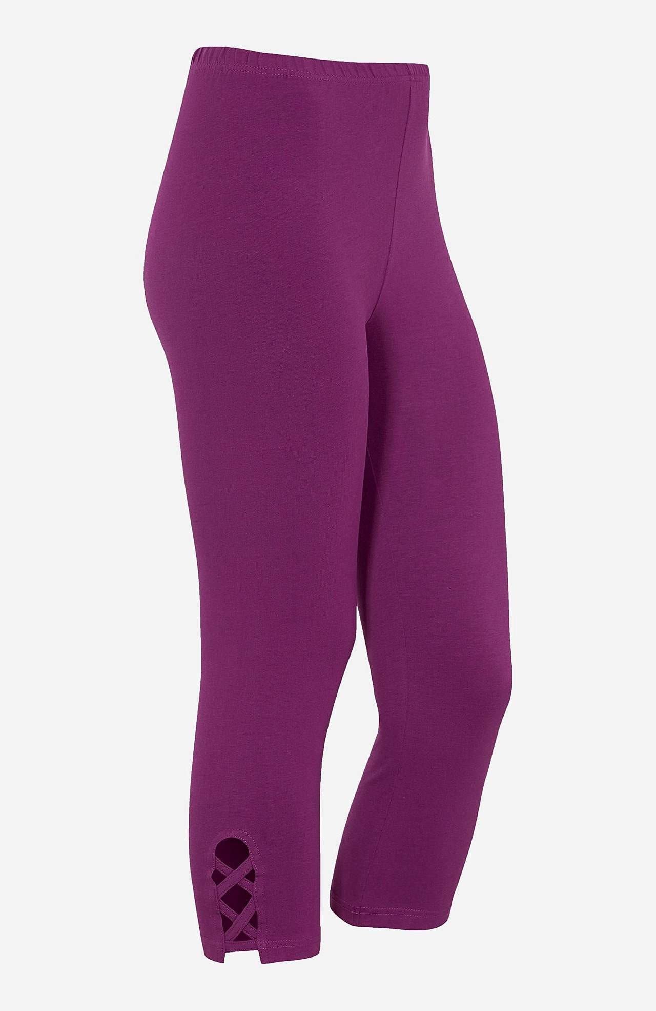 Legginsy rybaczki z miłymi detalami 2 sztuki