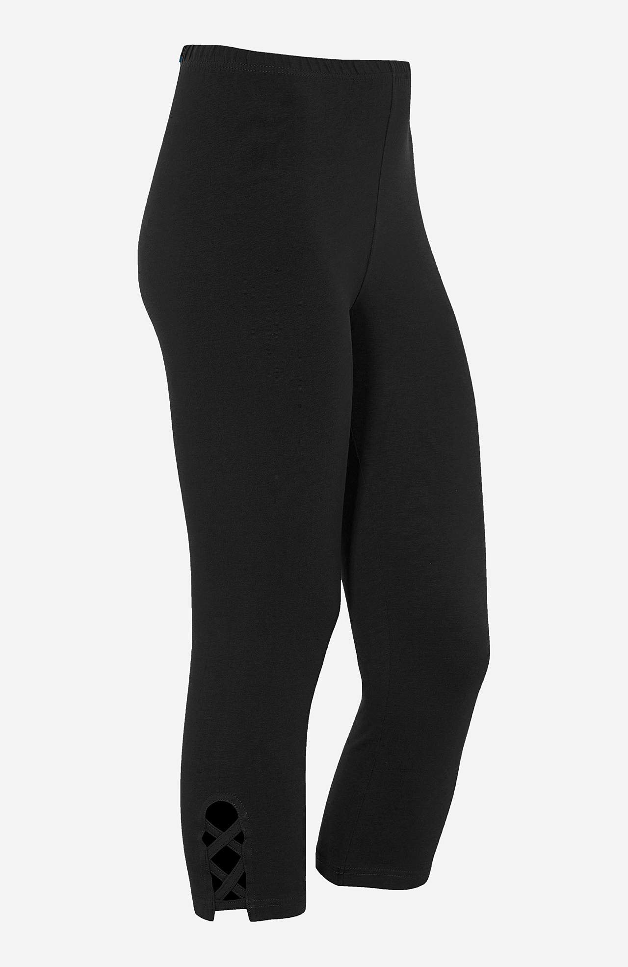 Legginsy rybaczki z miłymi detalami 2 sztuki