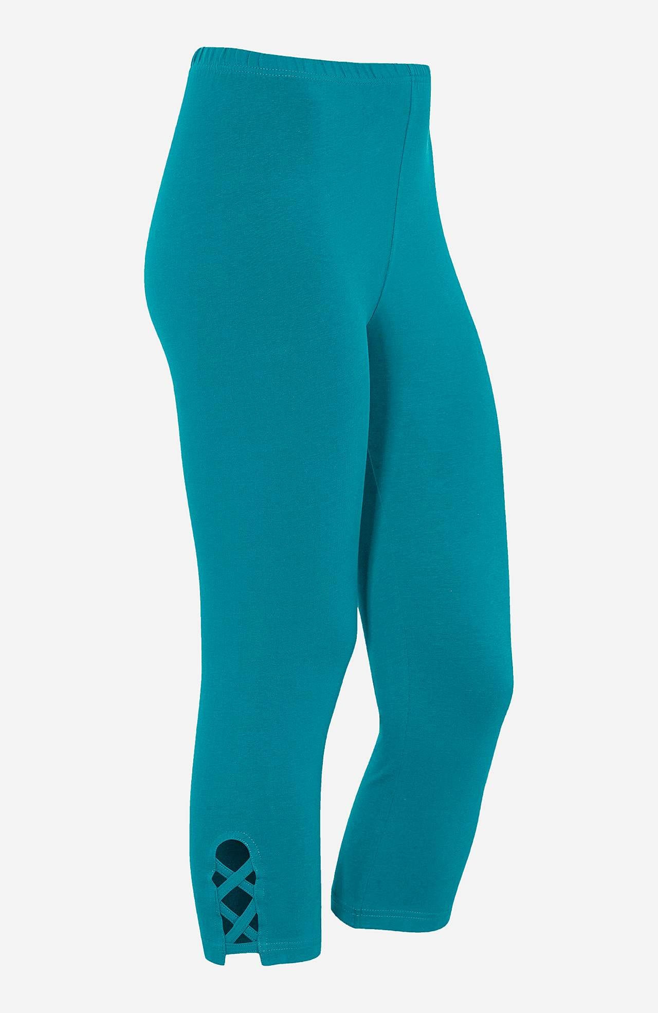 Legginsy rybaczki z miłymi detalami 2 sztuki