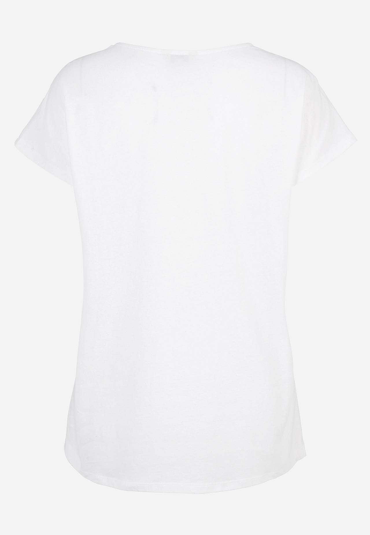 Topy z dżerseju z kapturkowymi rękawami 2 sztuki