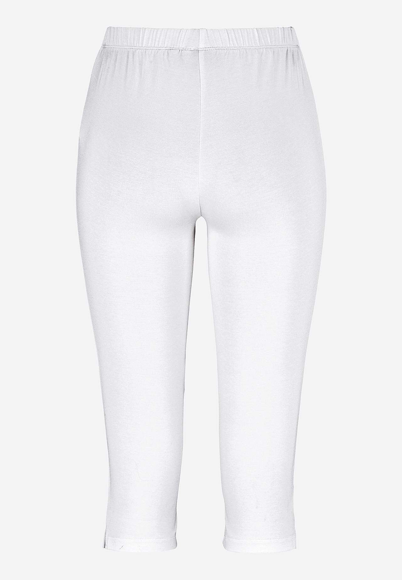 Legginsy rybaczki z wycięciami na boku