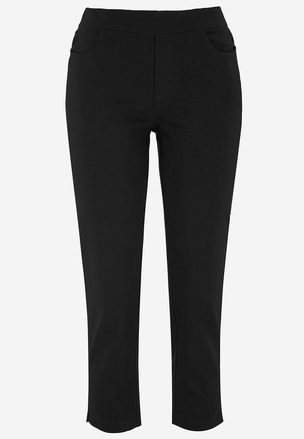 Superwygodne spodnie capri