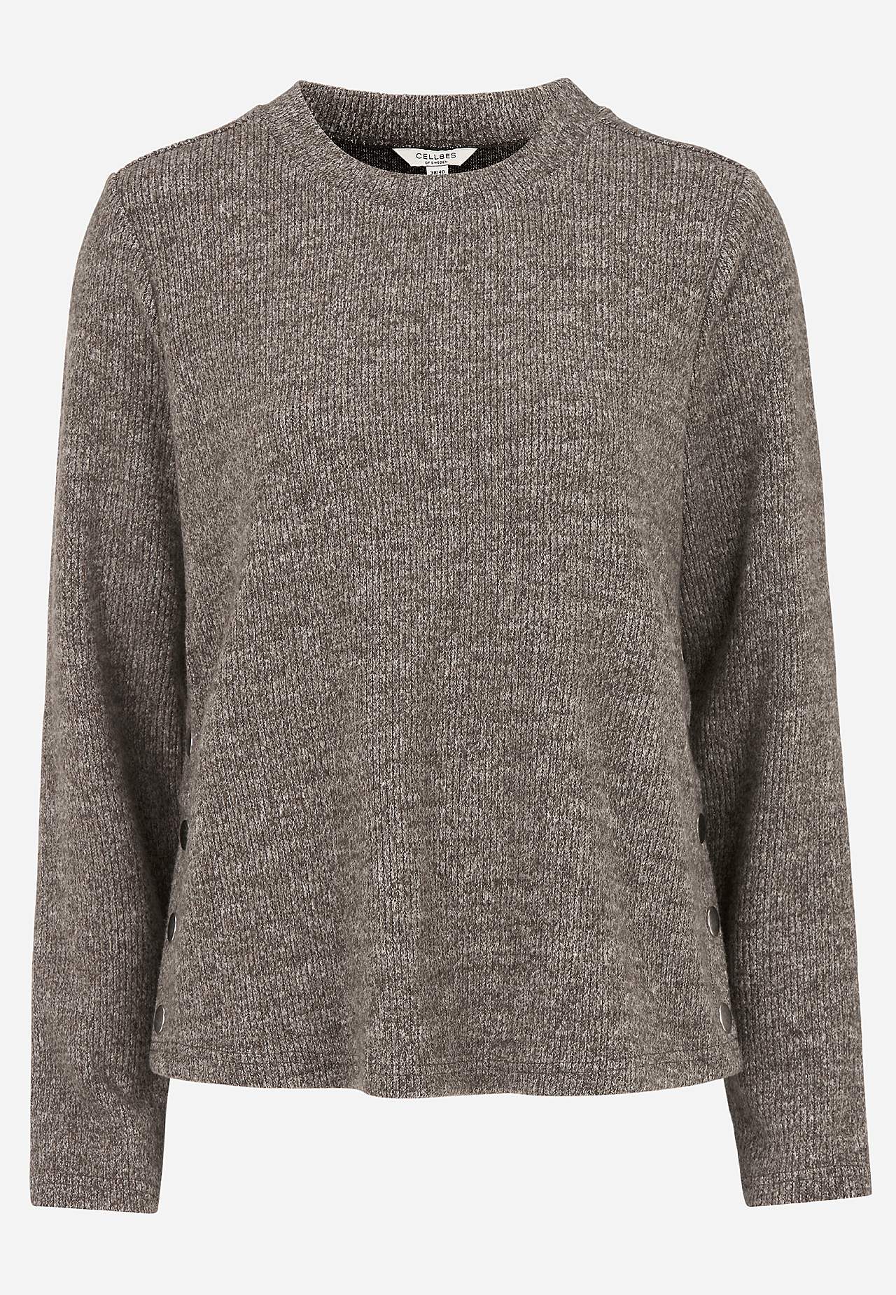 Super miękki sweter z guzikami