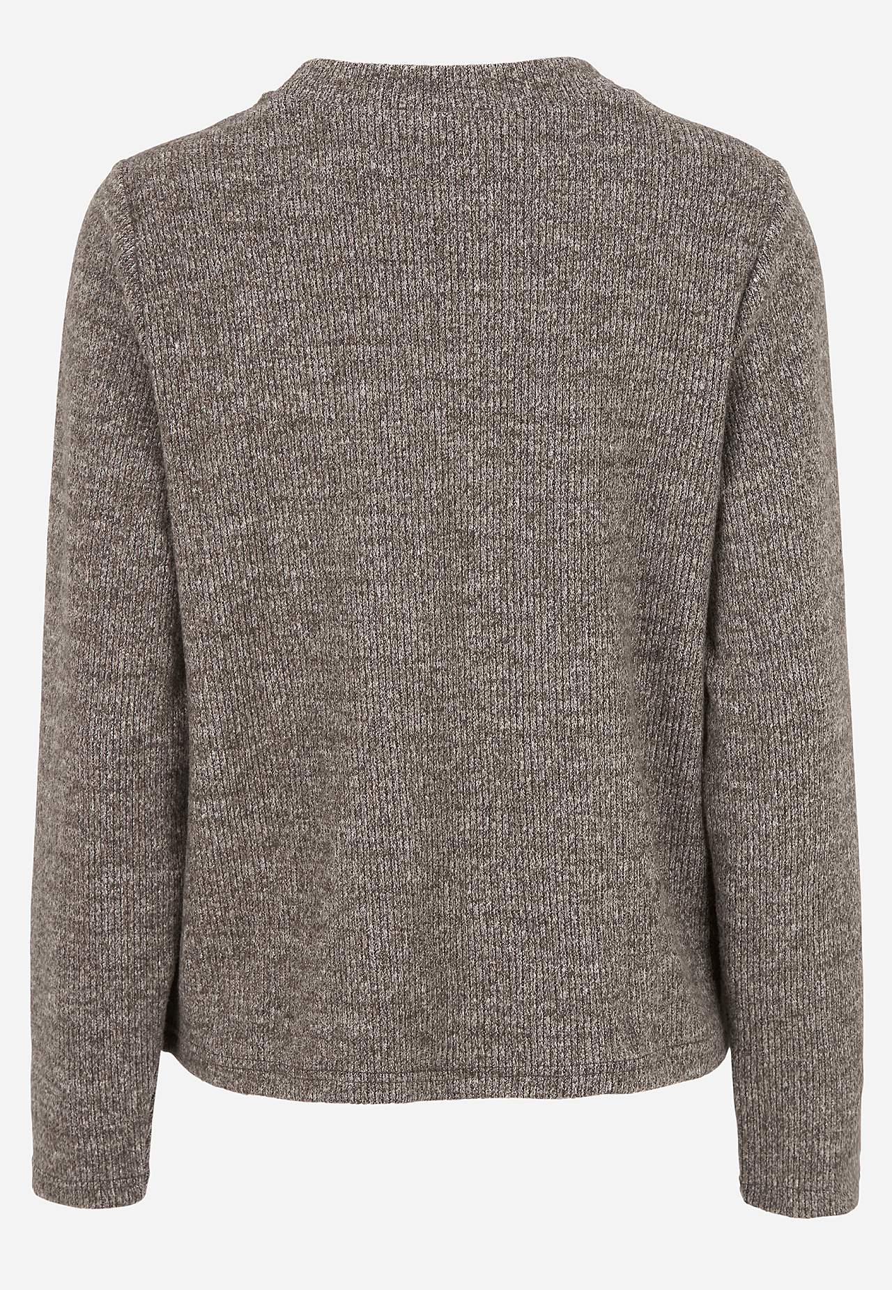 Super miękki sweter z guzikami