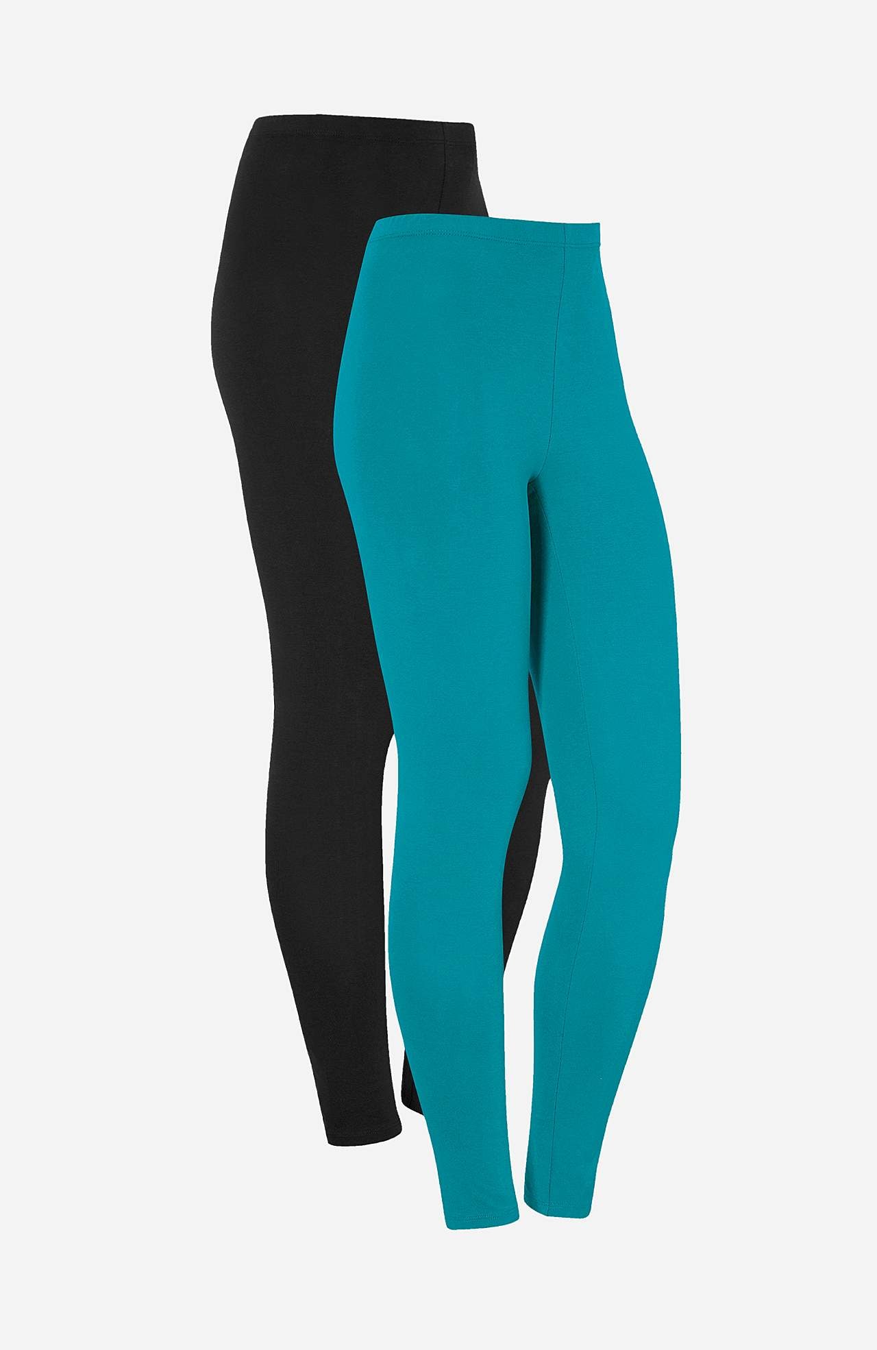 Legginsy z bawełny 2 sztuki