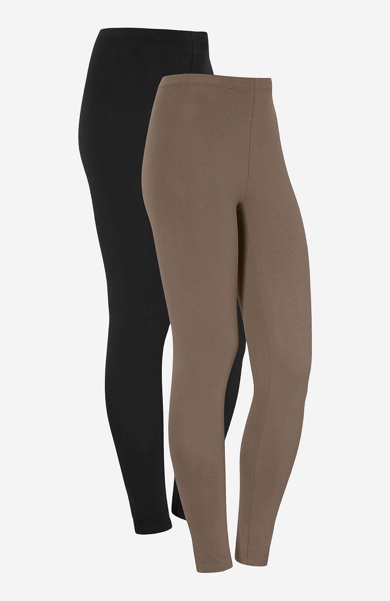 Legginsy z bawełny 2 sztuki