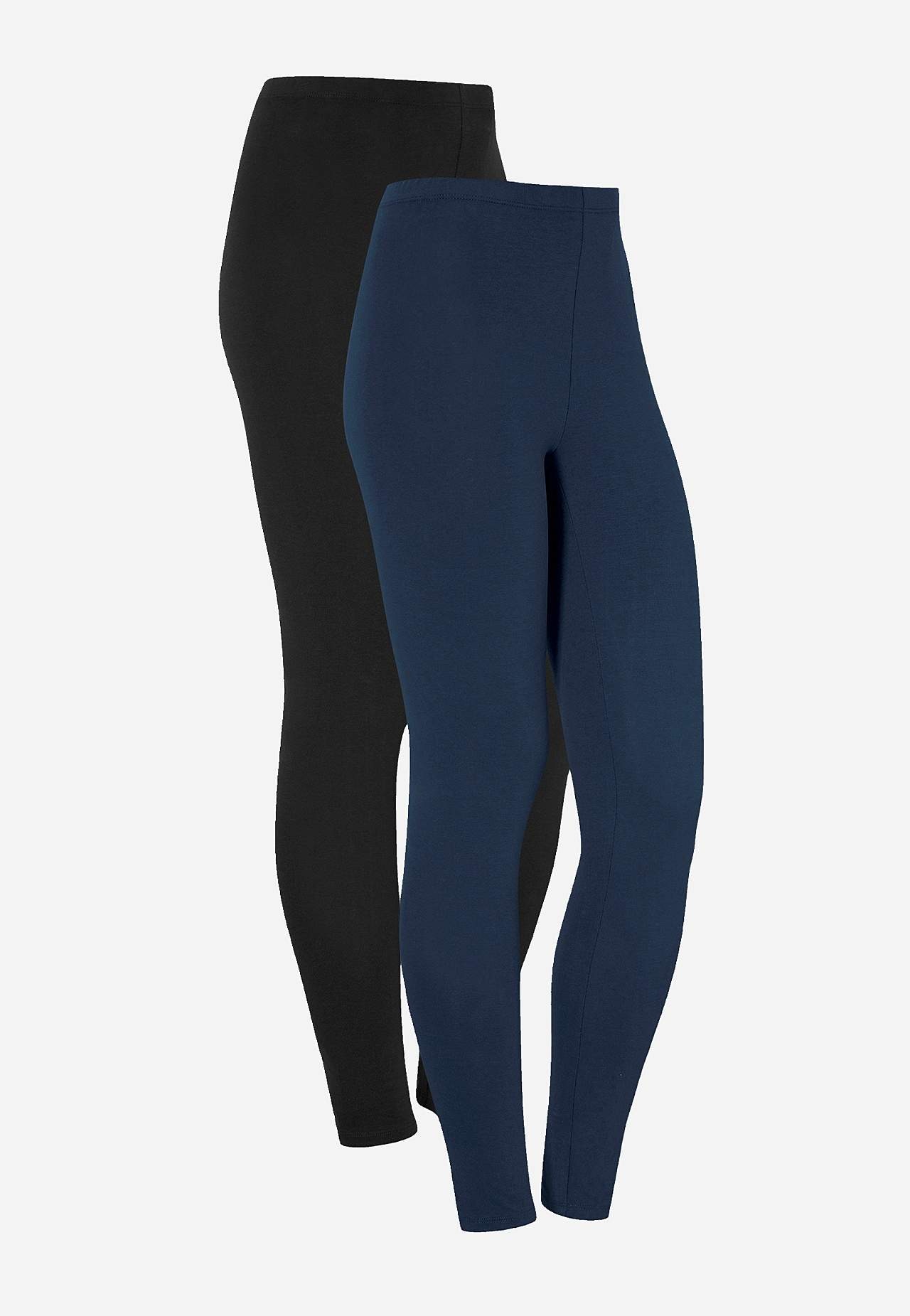 Legginsy z bawełny 2 sztuki