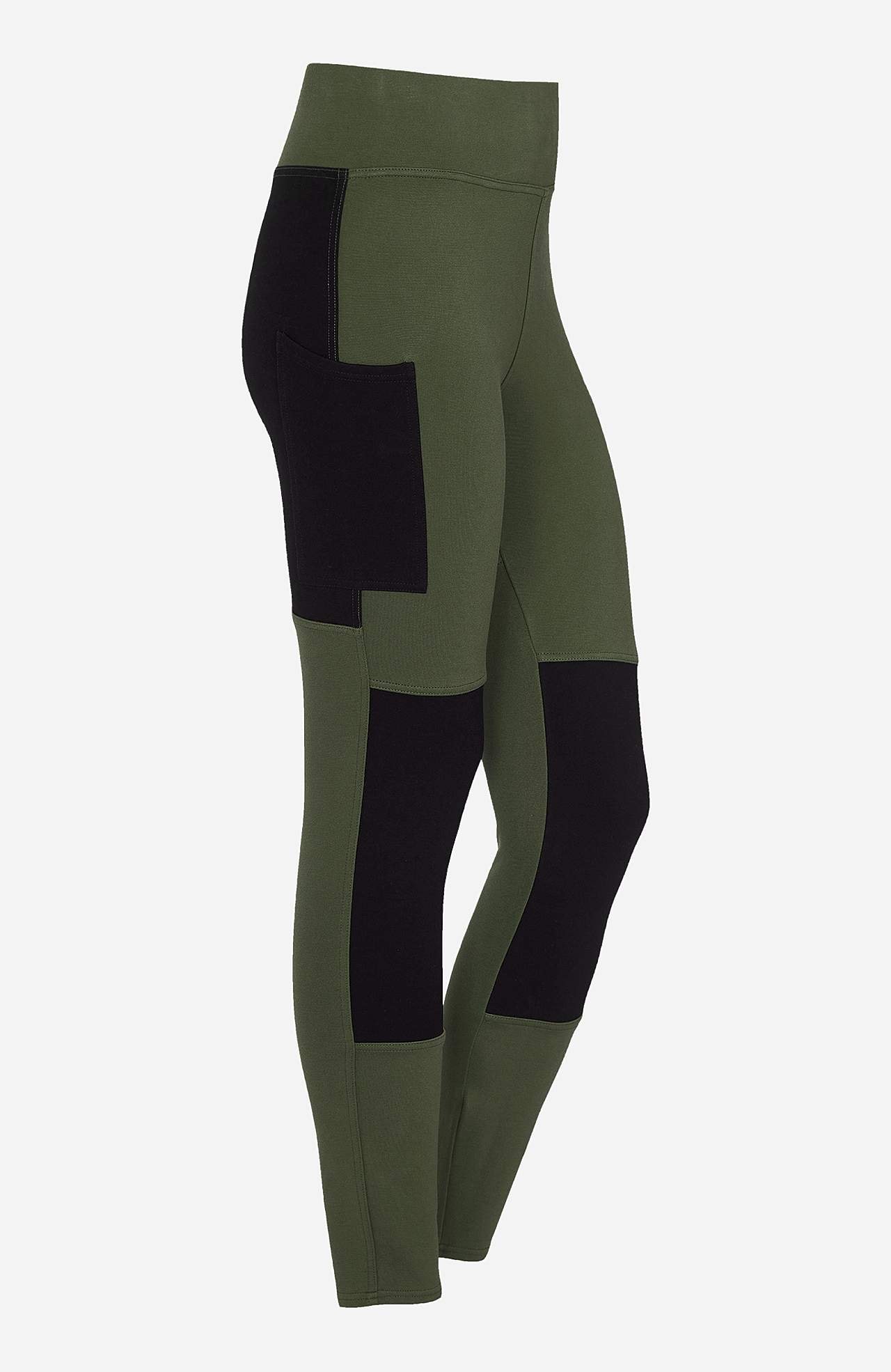 Legginsy z bocznymi kieszeniami