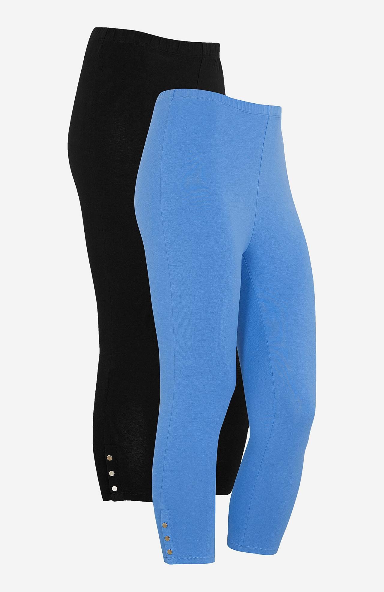 Legginsy rybaczki z miłymi detalami z guzikami Milly 2 sztuki