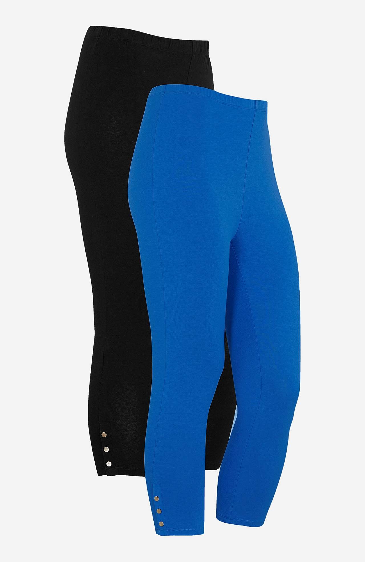 Legginsy rybaczki z miłymi detalami z guzikami Milly 2 sztuki