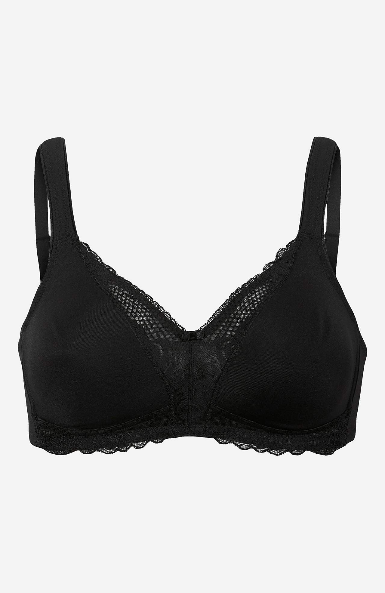 Biustonosz bez fiszbin Modern Lace+Cotton