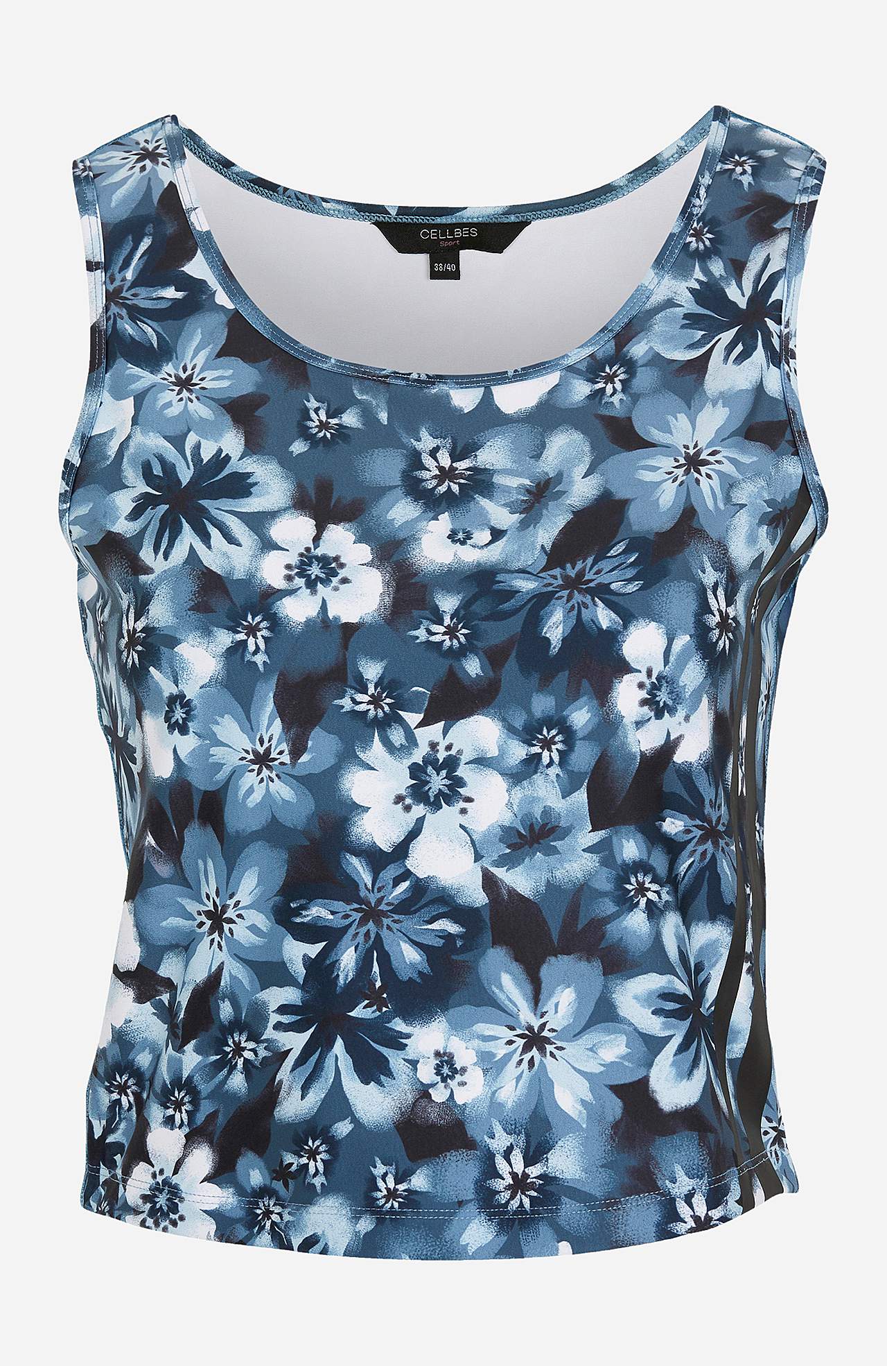 Kwiecisty sportowy top