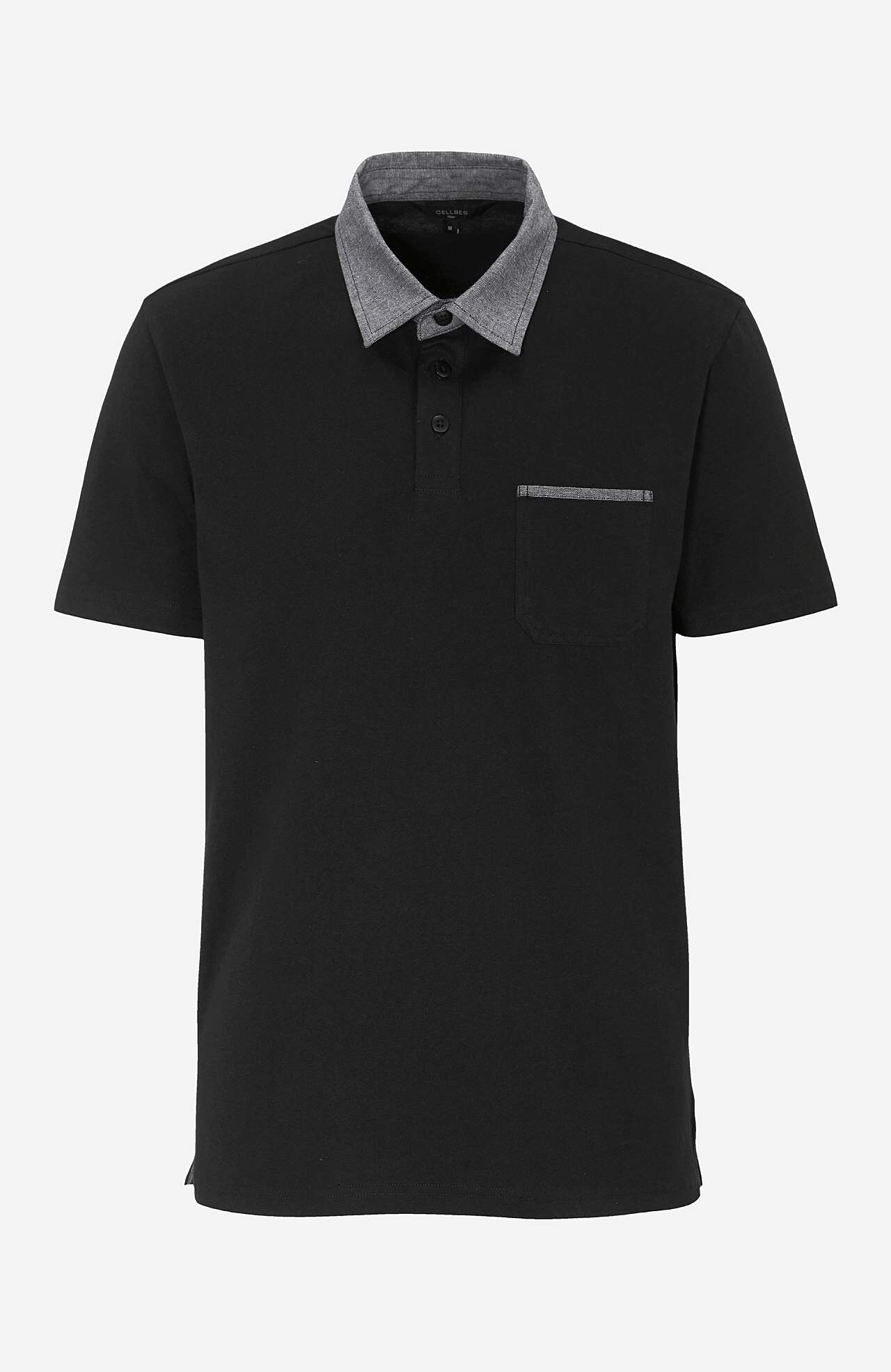 T-shirt z kołnierzem