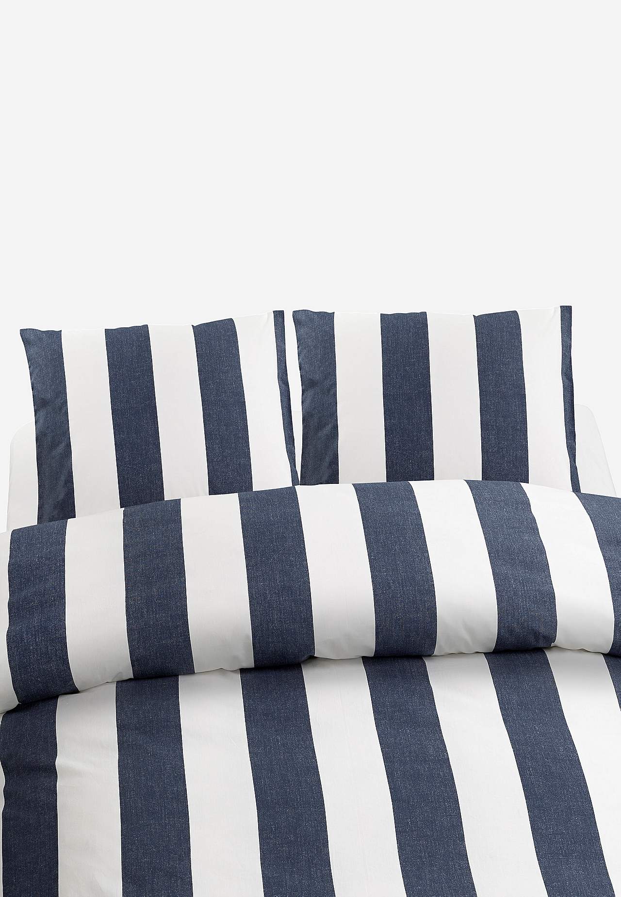 Zestaw poszewek na kołdrę 220x210 cm Block stripe kingsize