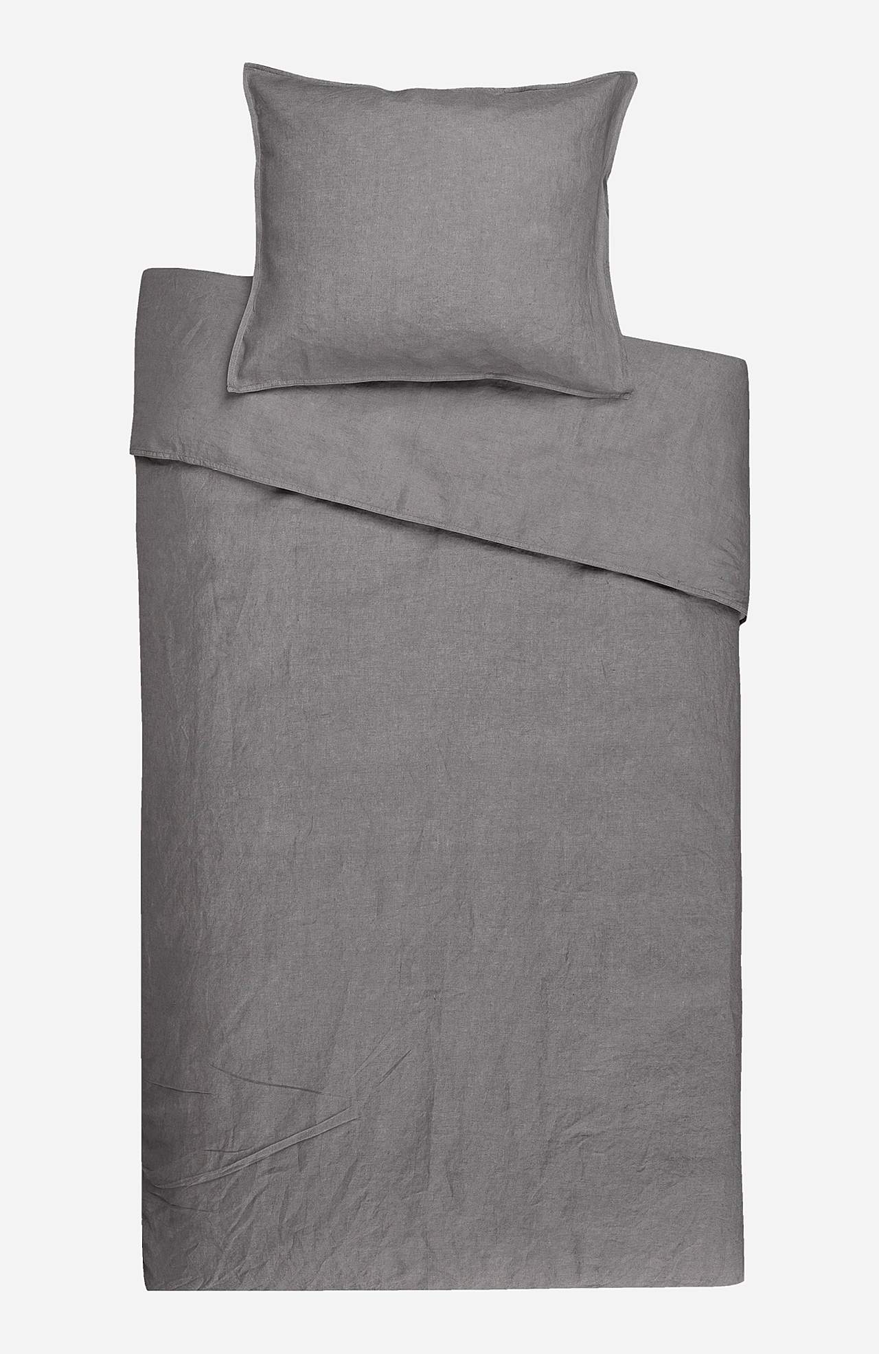 Zestaw poszewek na kołdrę z lnu 150x210 cm Silence
