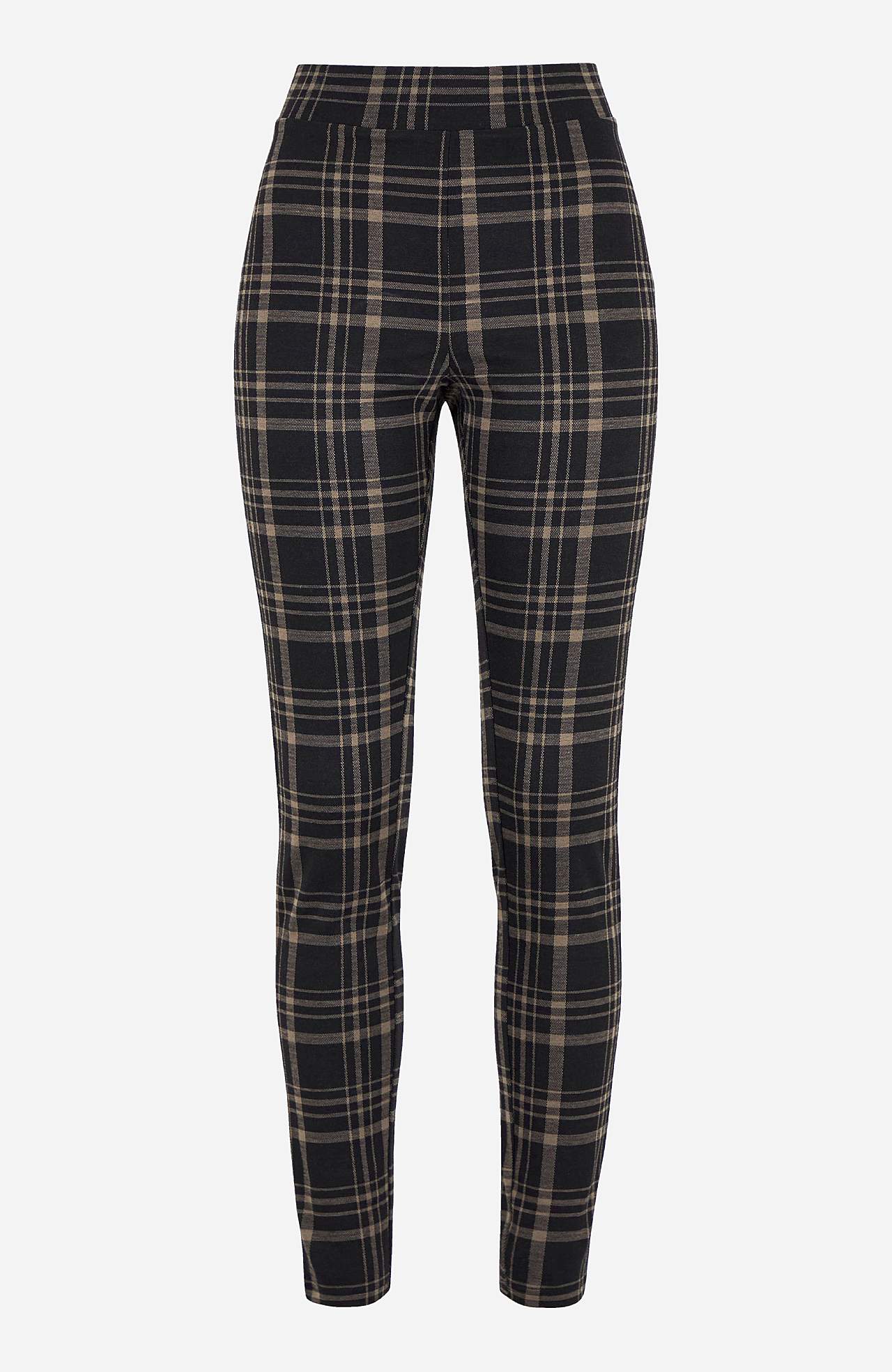 Kraciaste legginsy