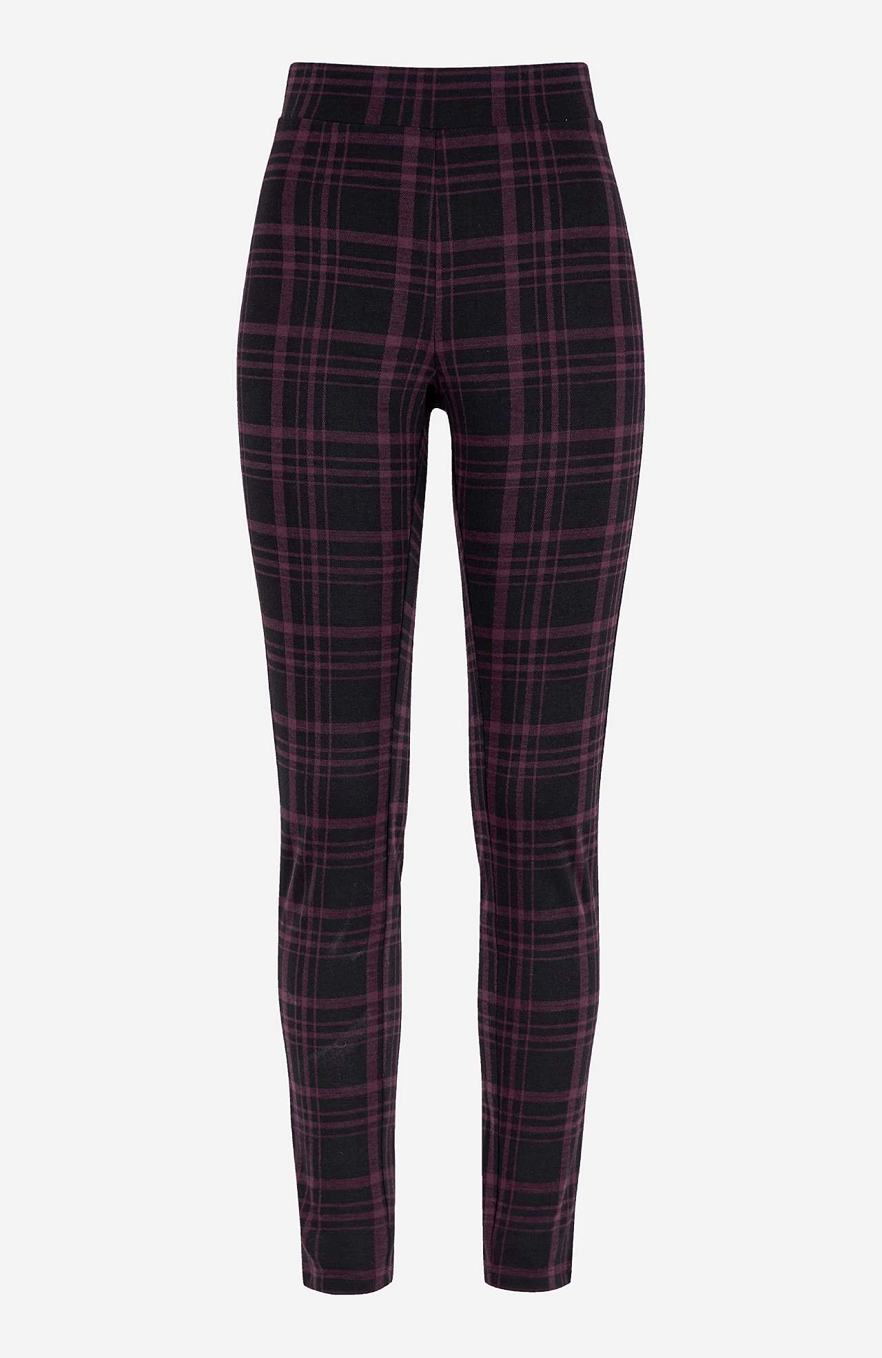 Kraciaste legginsy