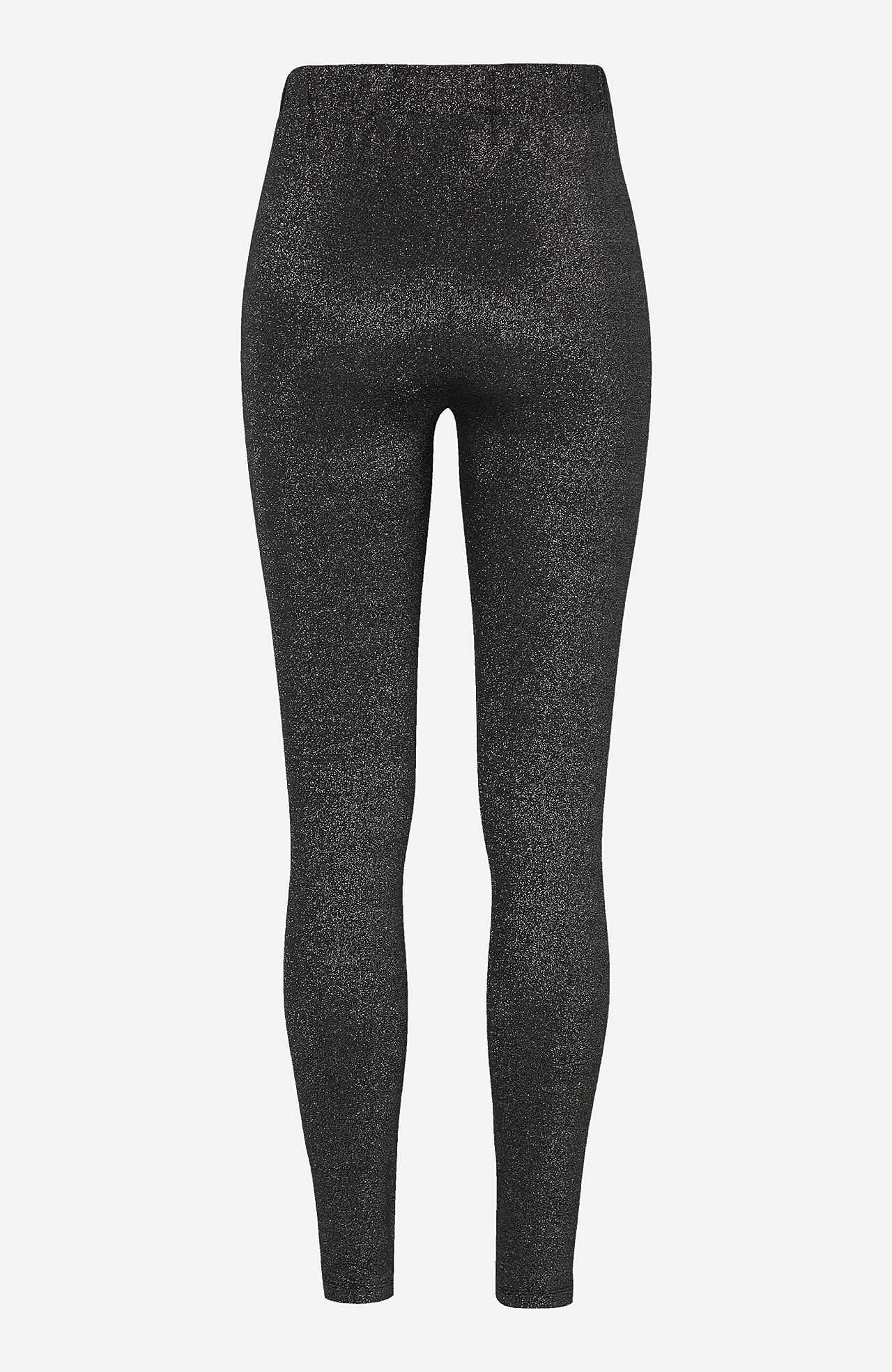 Błyszczące legginsy Greta