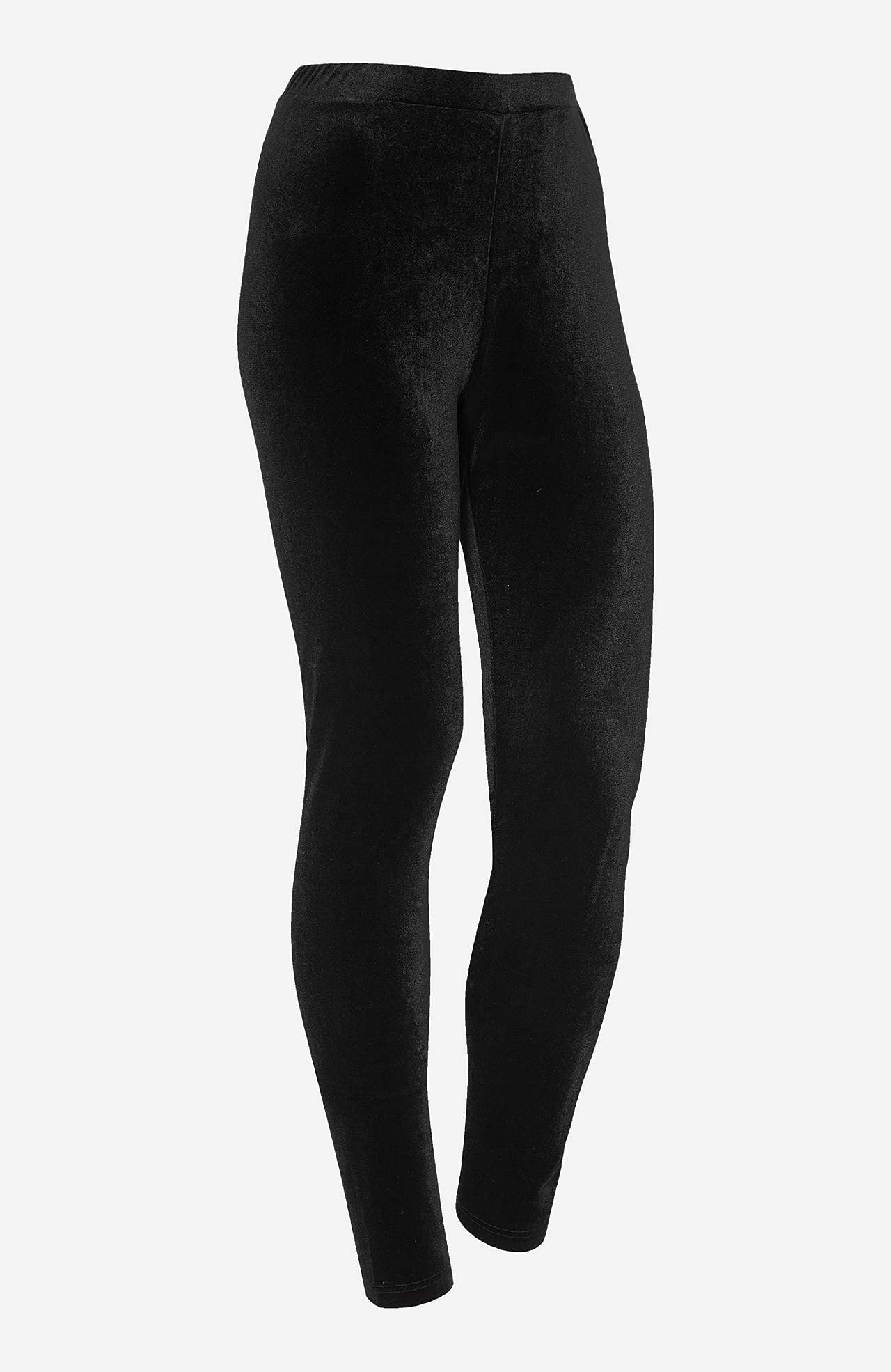 Legginsy z aksamitu