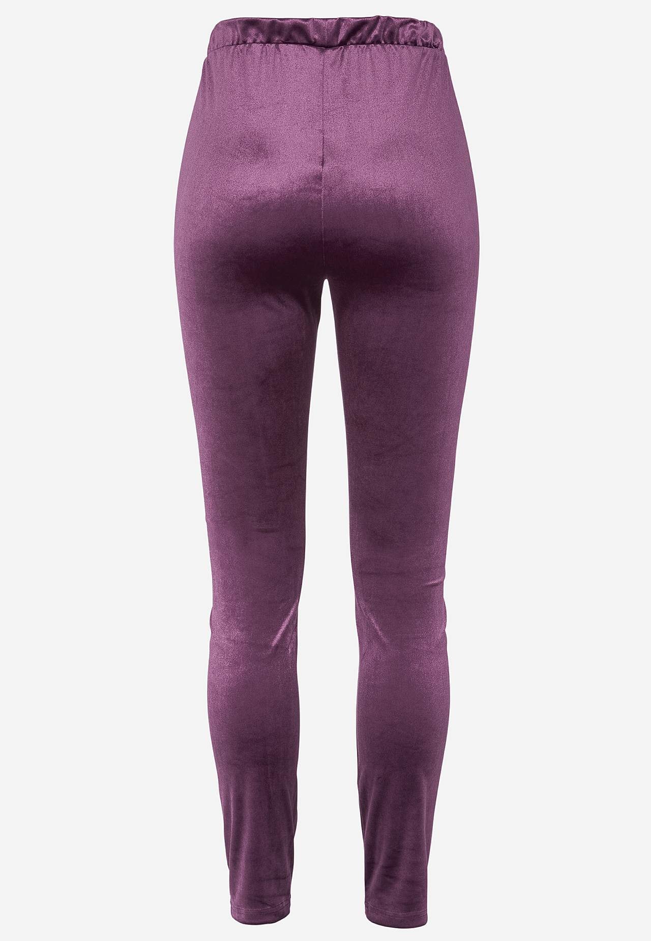 Legginsy z aksamitu