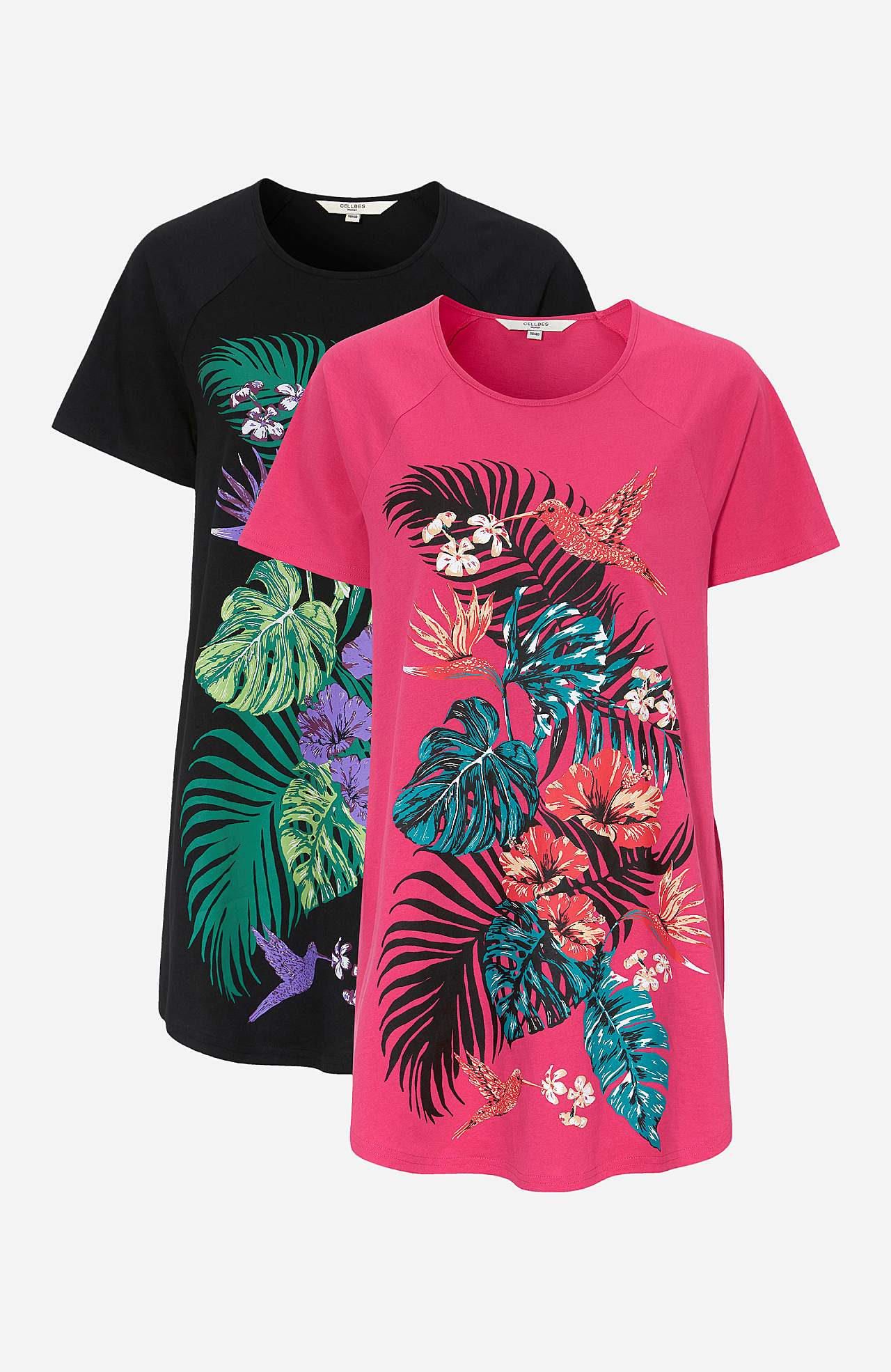 Długi t-shirt 2 sztuki