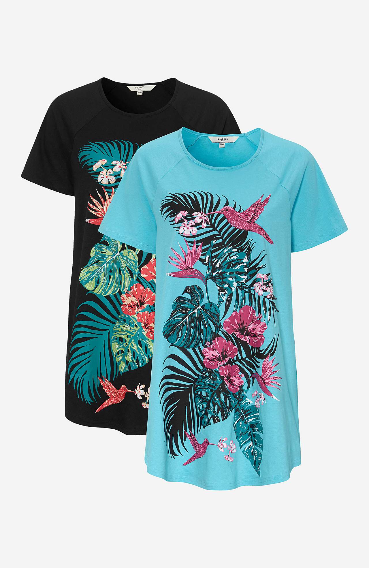 Długi t-shirt 2 sztuki