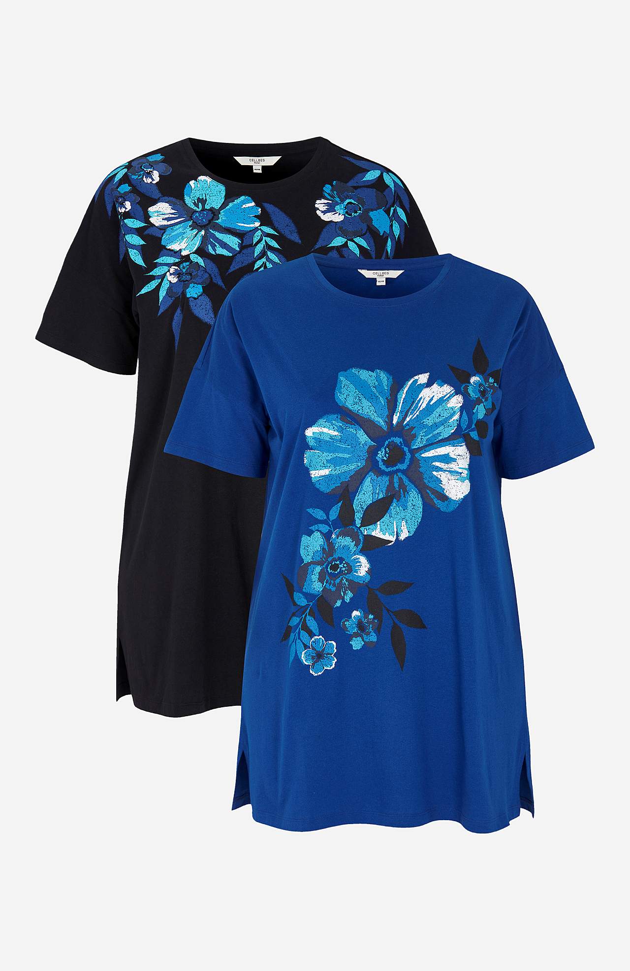 Długi t-shirt Teerece 2 sztuki