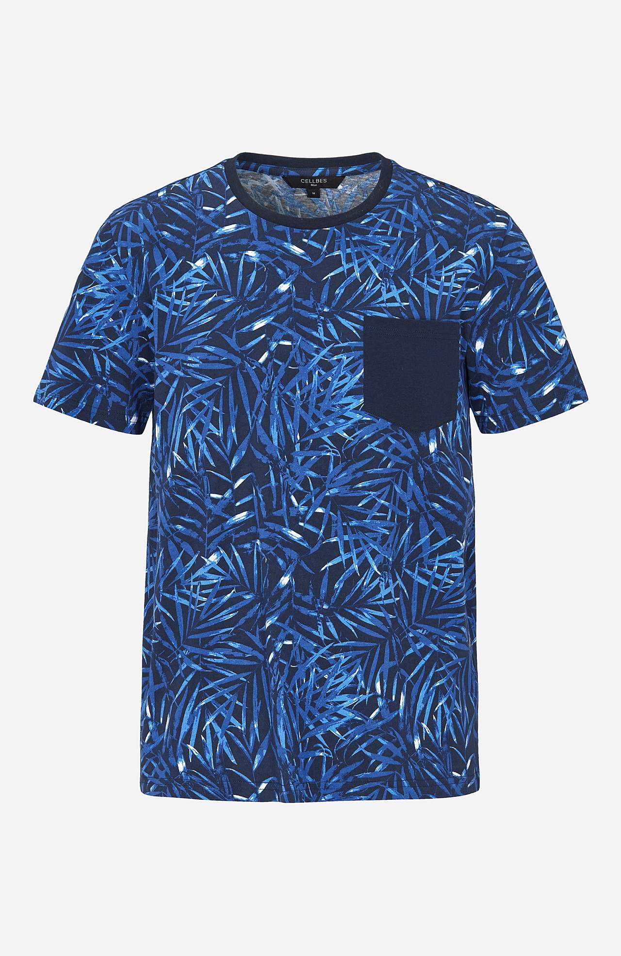 T-shirt z kieszenią na piersi Elon 2 sztuki