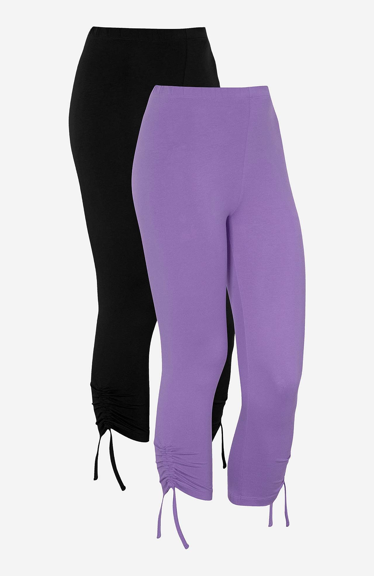 Legginsy rybaczki z ściągaczem na końcach nóg Astrid 2 sztuki