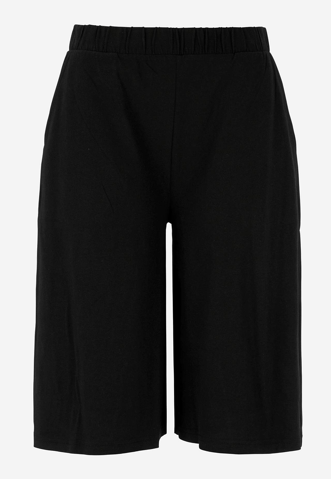 Krótkie spodnie culottes