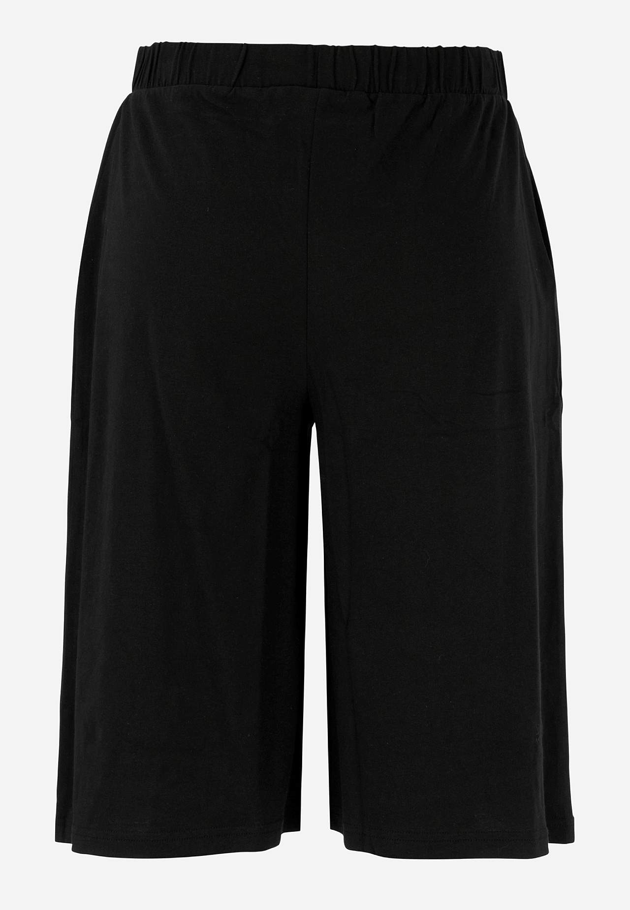 Krótkie spodnie culottes