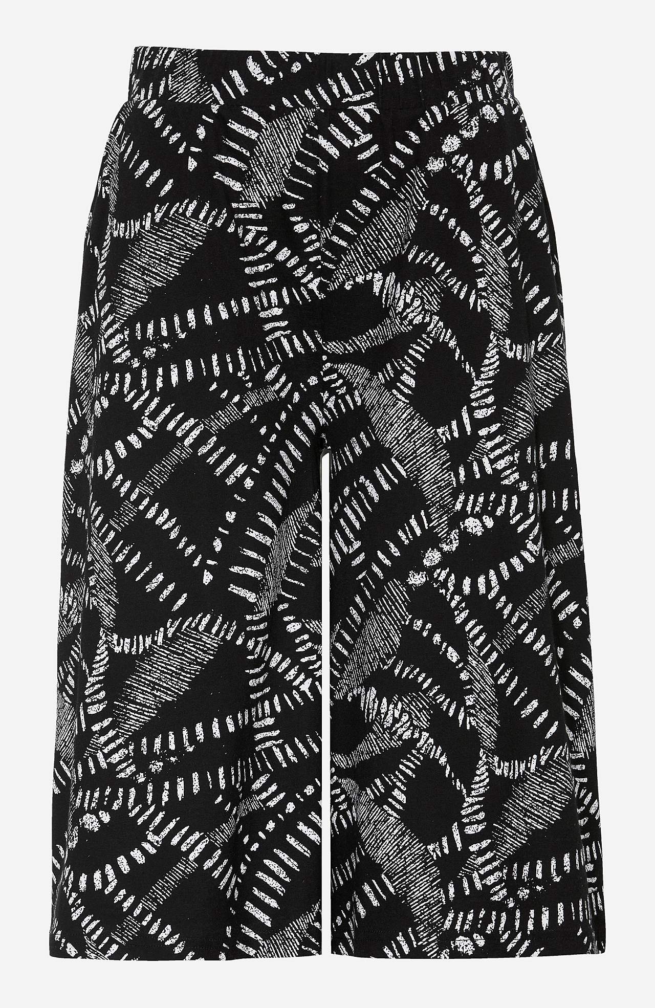 Krótkie spodnie culottes