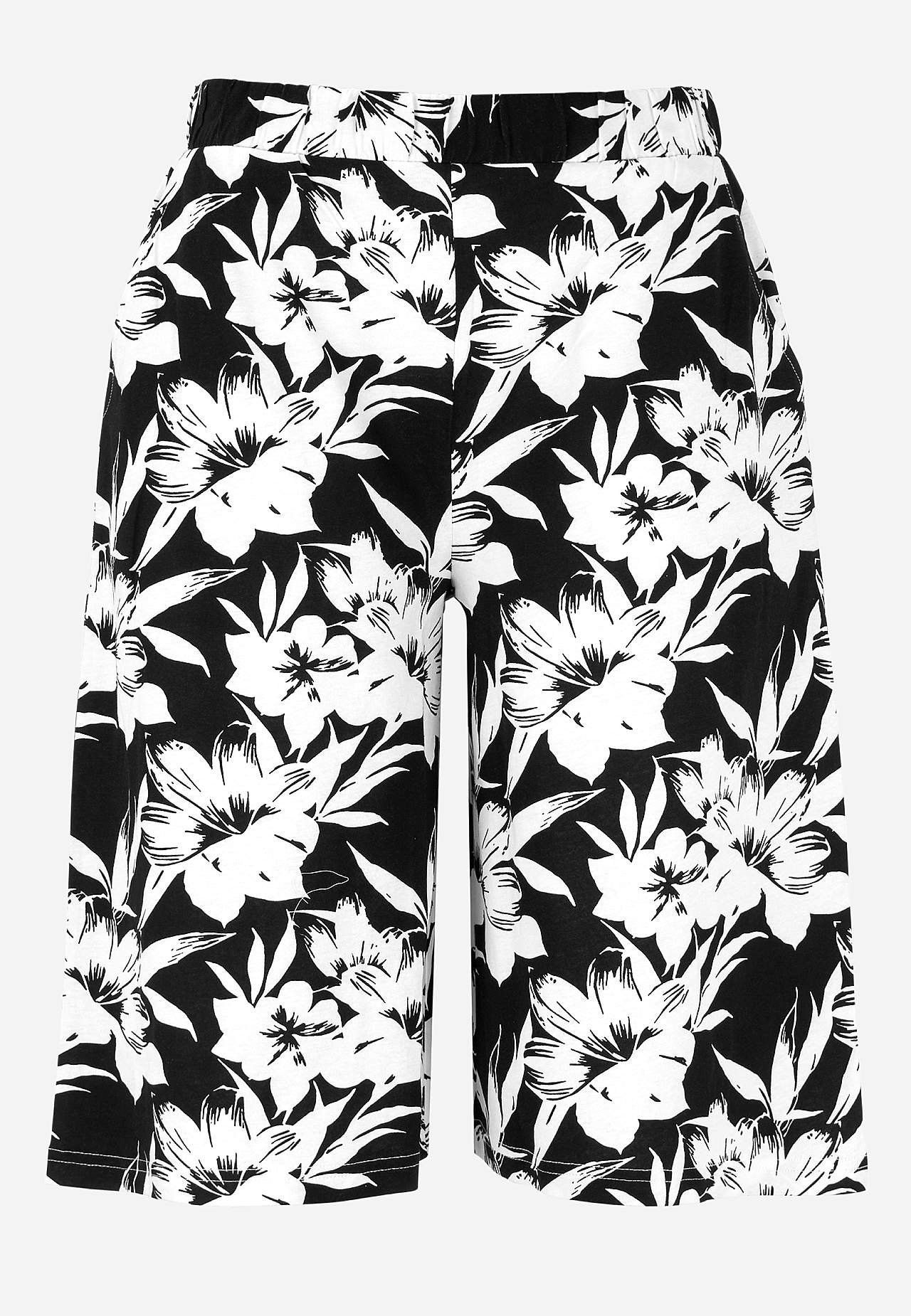 Krótkie spodnie culottes