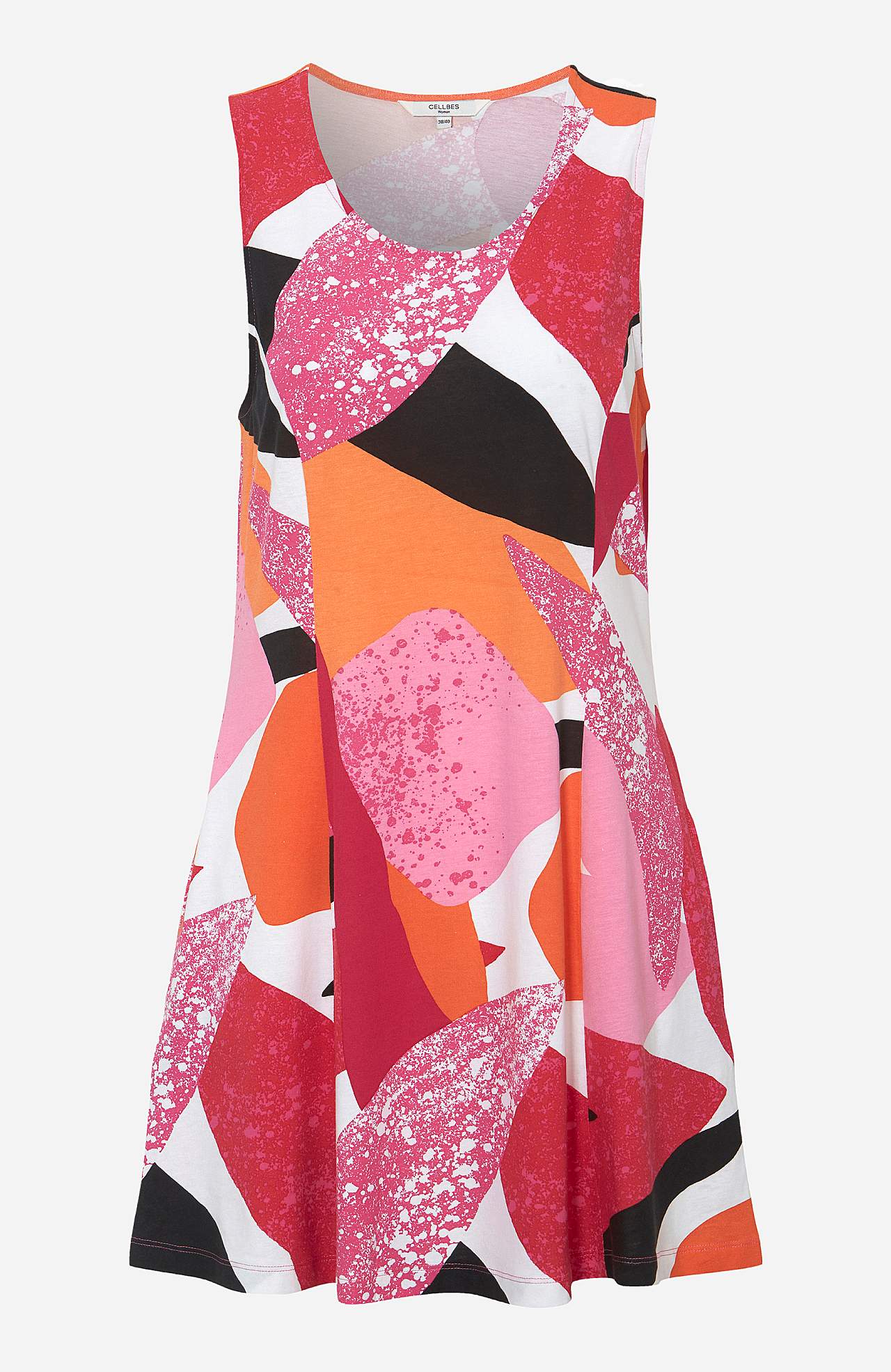 Tunika bez rękawów z kieszeniami