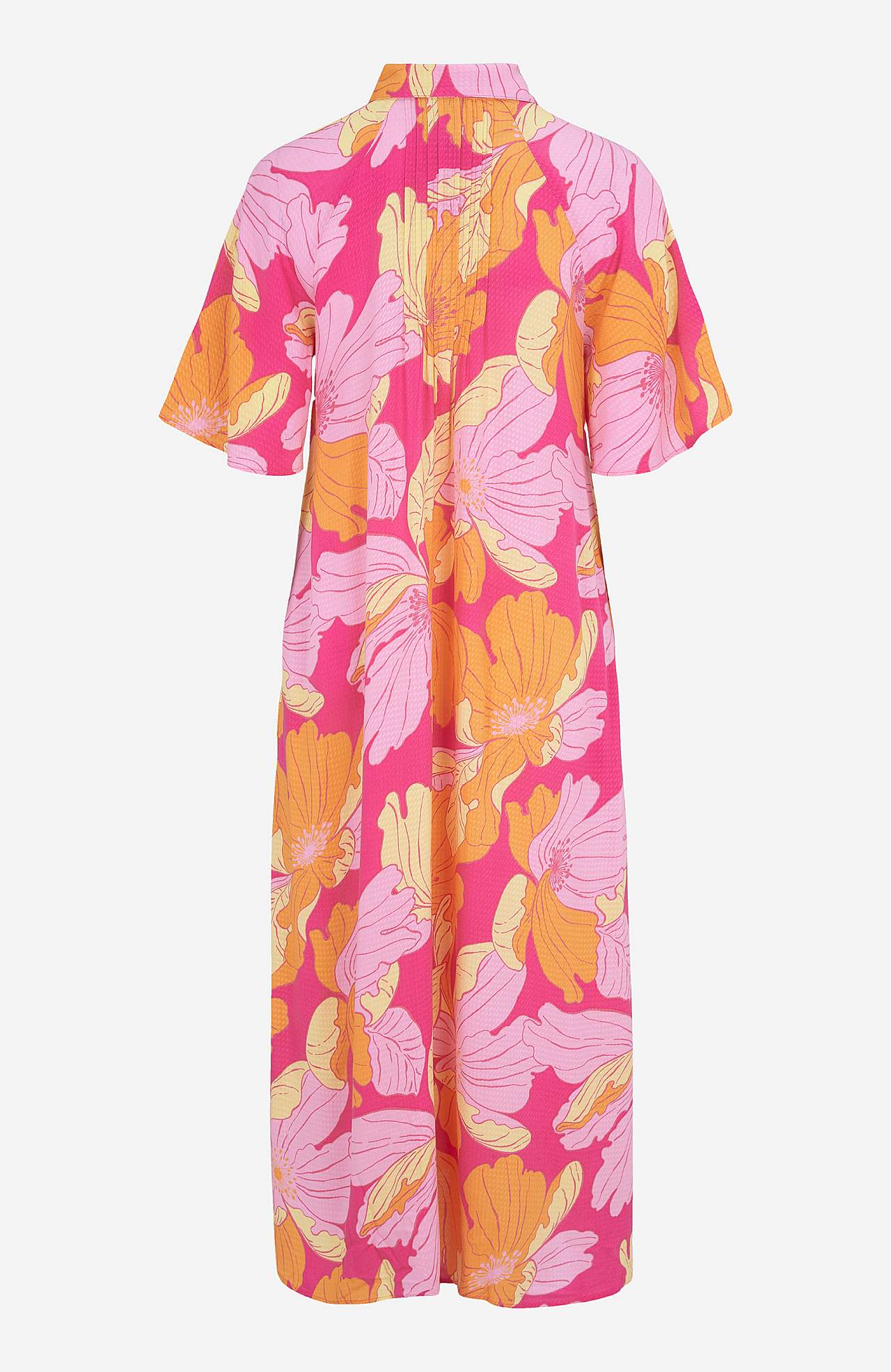 Wzorzysta sukienka z wiskozy