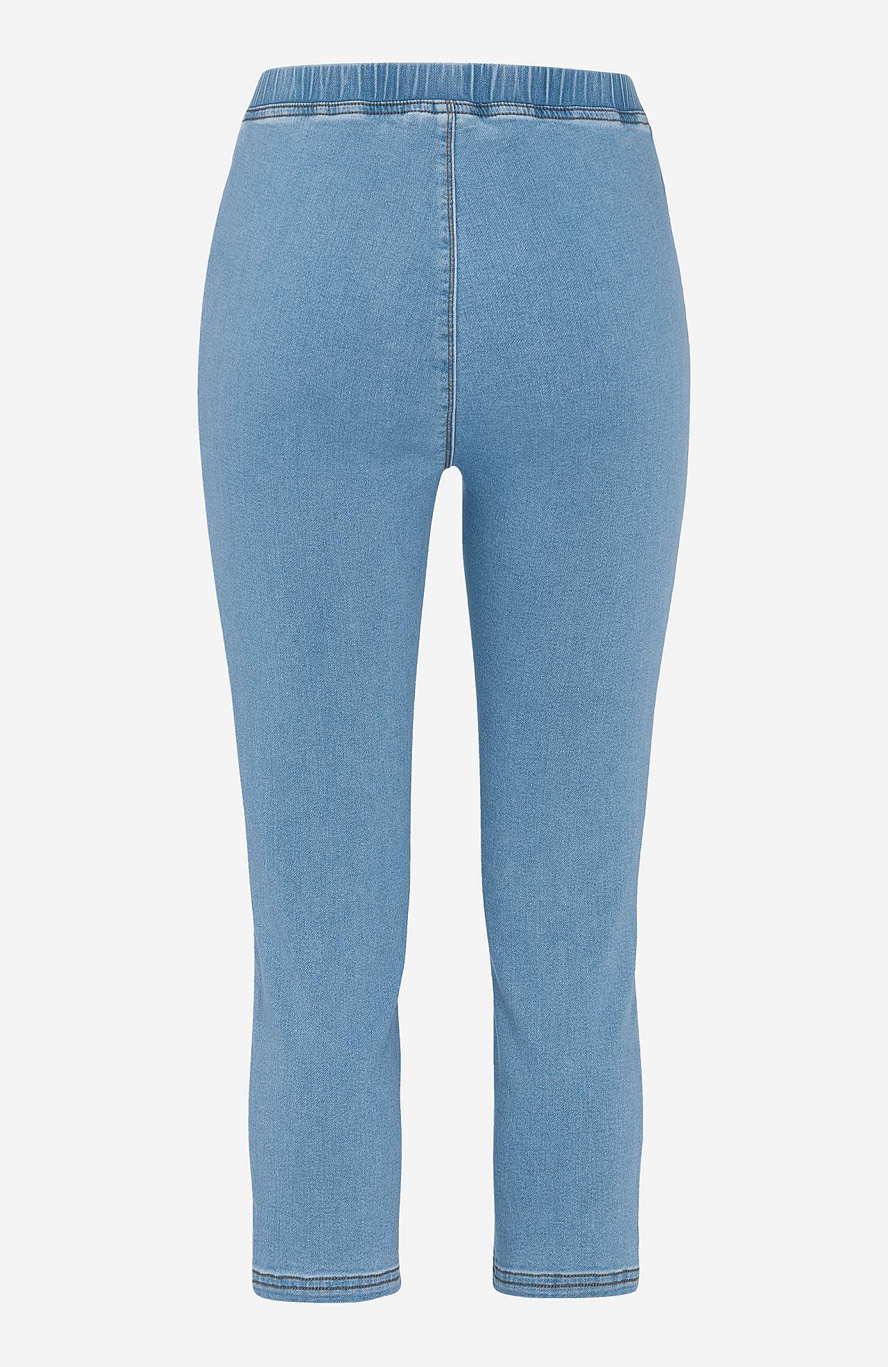 Legginsy rybaczki z dżinsu