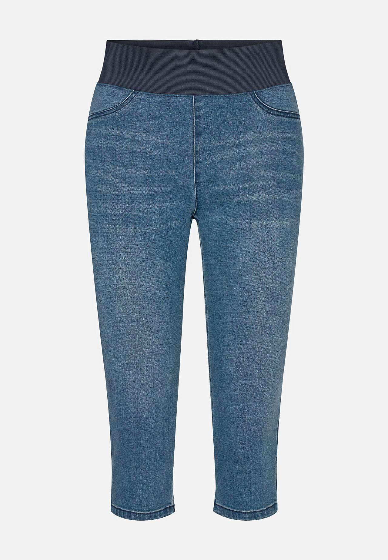 Elastyczne jegginsy capri