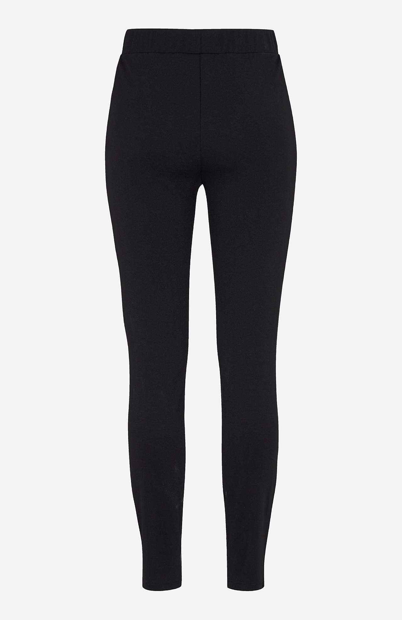 Legginsy z powlekaną część przednią
