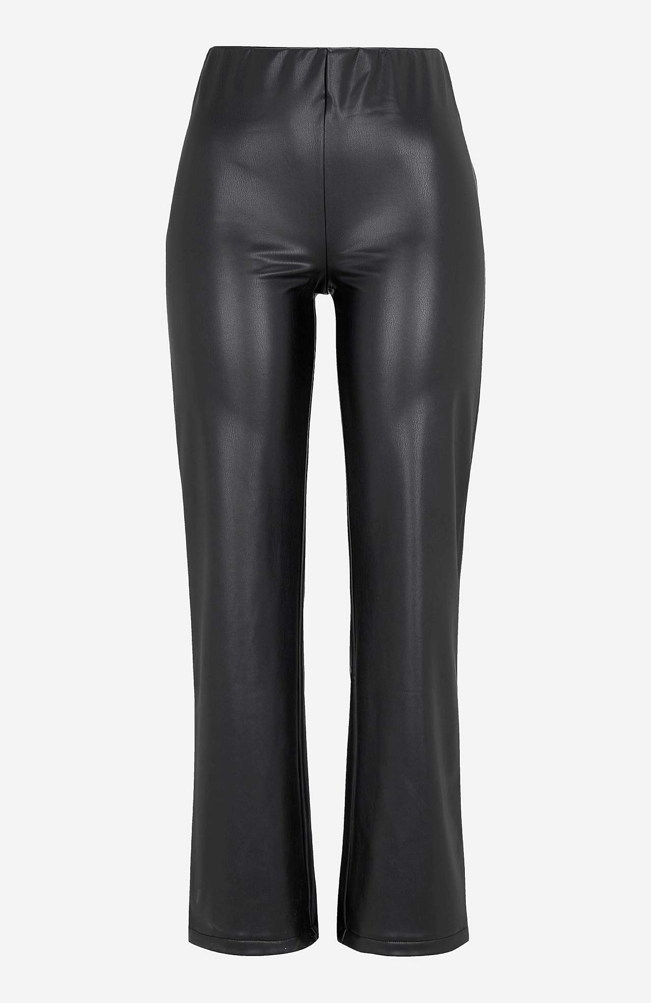 Powlekane legginsy z rozszerzanymi nagawkami