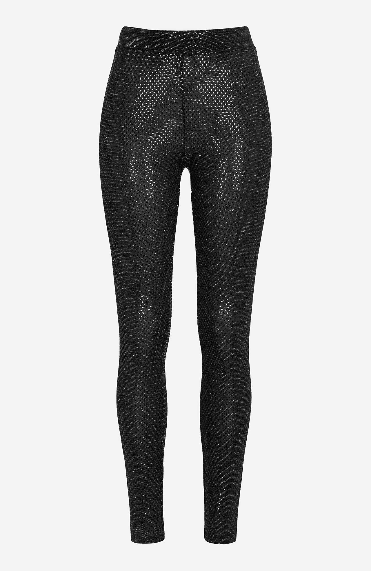 Legginsy z cekinami