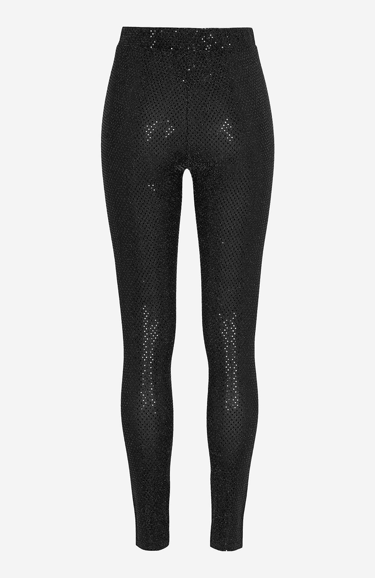 Legginsy z cekinami