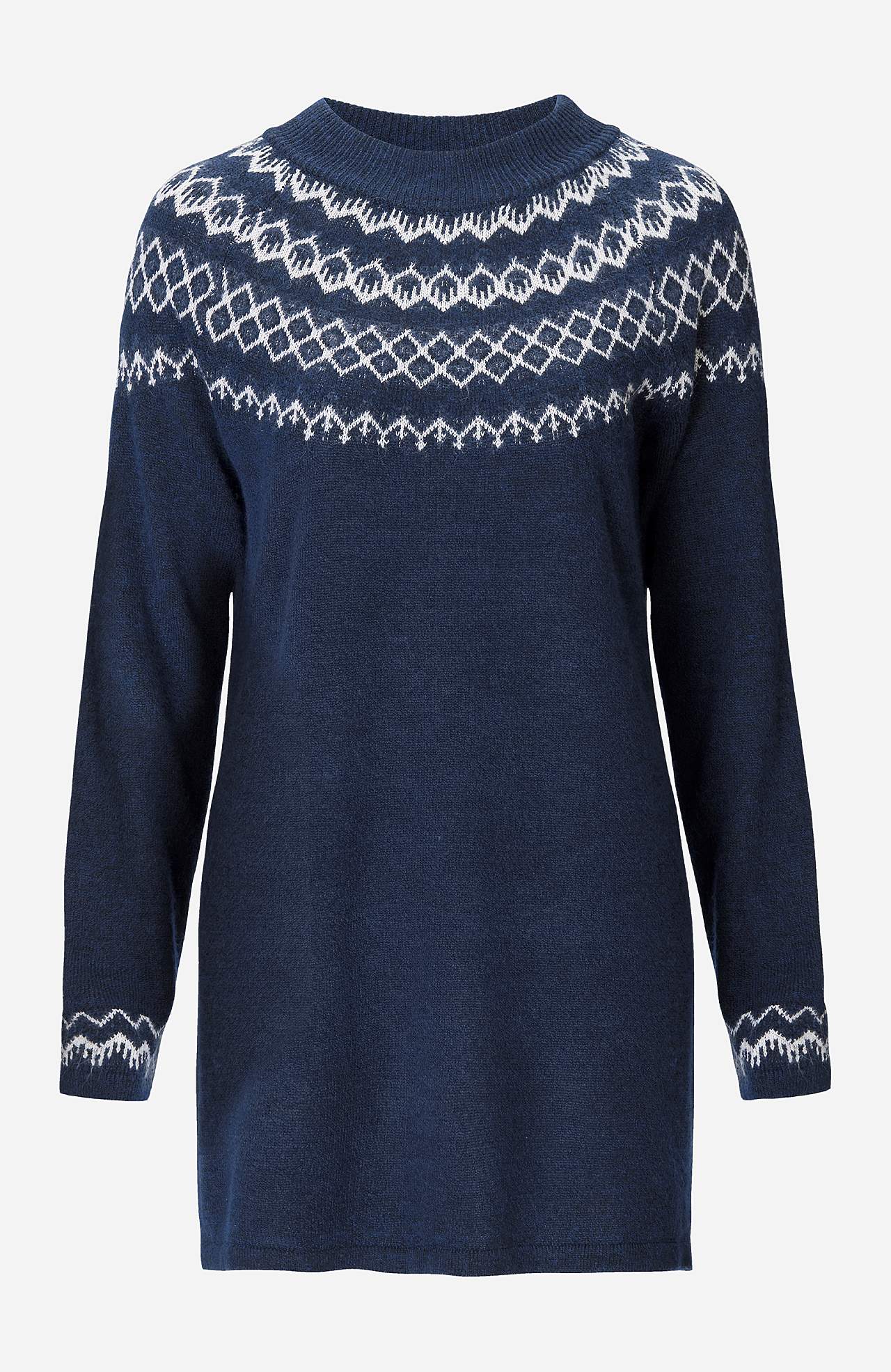 Sweter we wzorze żakardowym Jacqueline