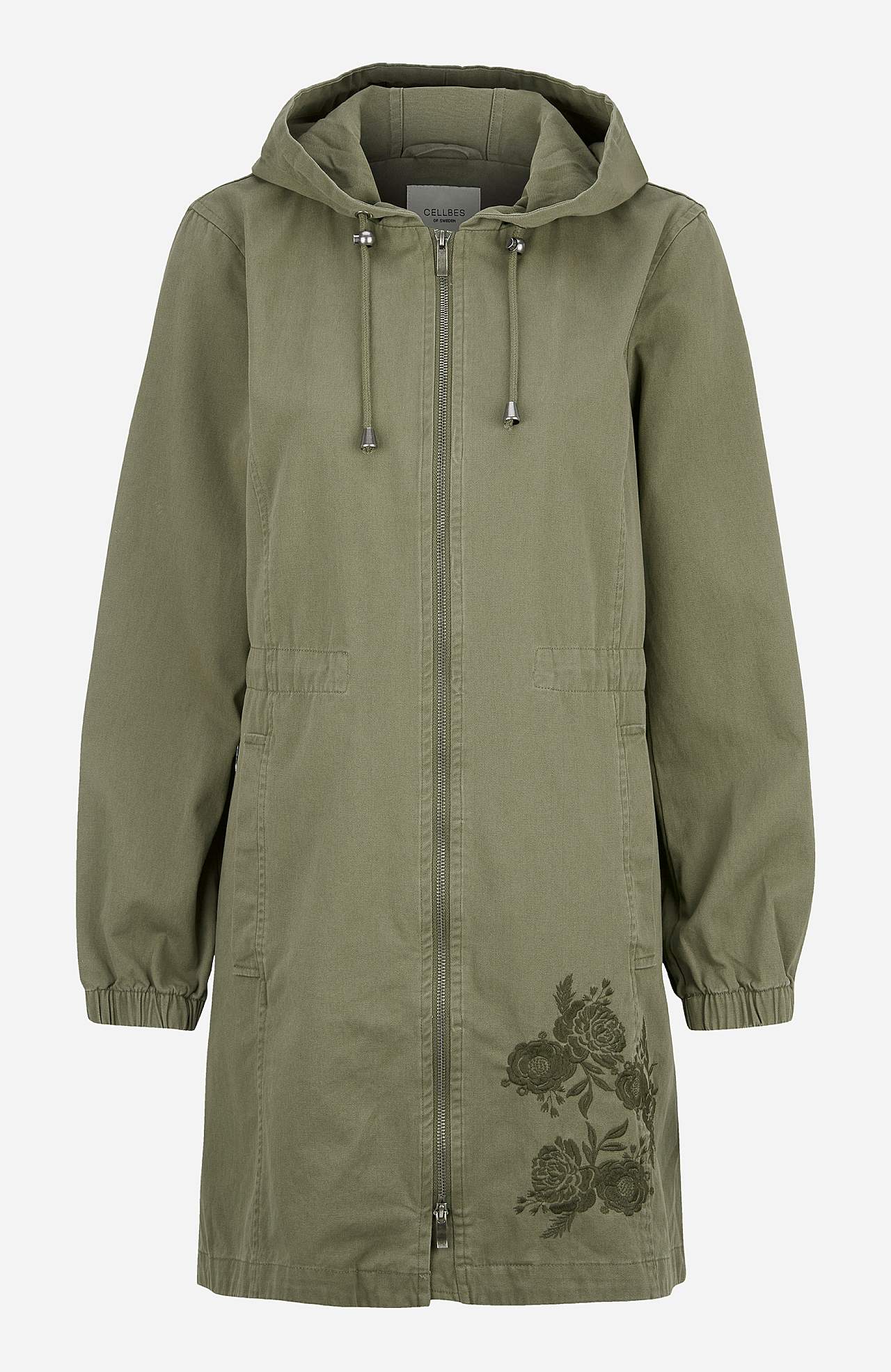 Parka z haftem