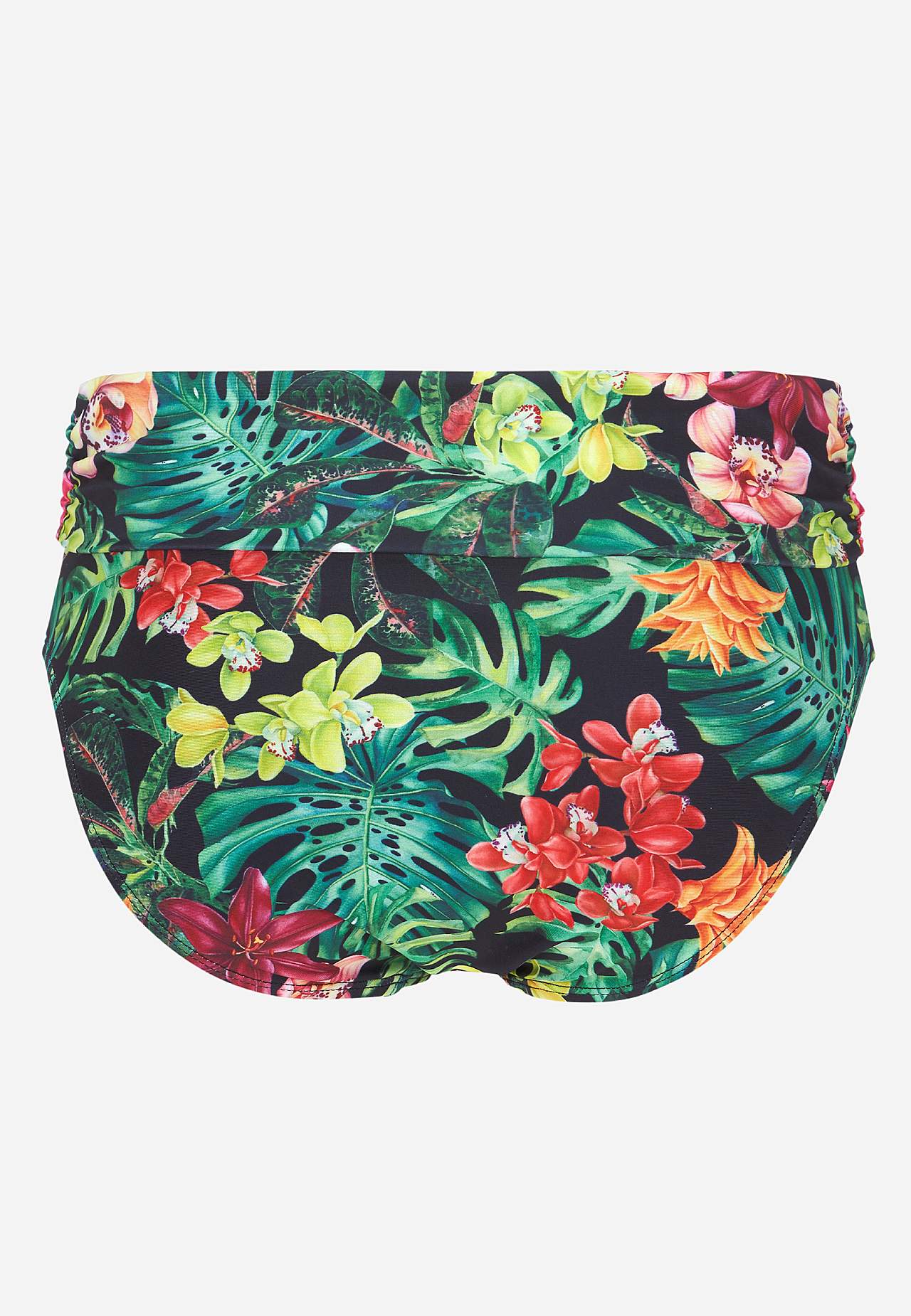 Majtki do bikini ze składaną krawędzią w talii