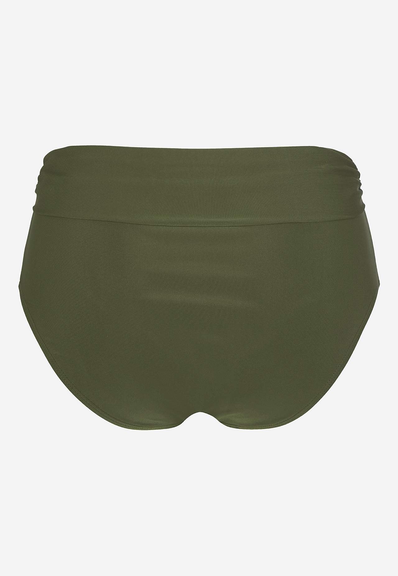 Majtki do bikini ze składaną krawędzią w talii Amalfi