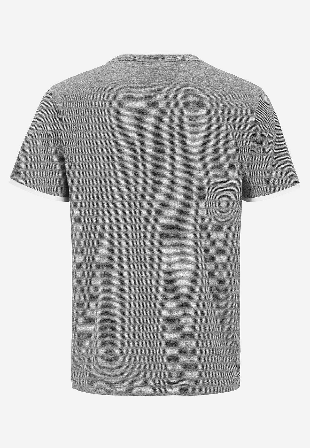 T-shirt z rozcięciem zapinanym na guziki